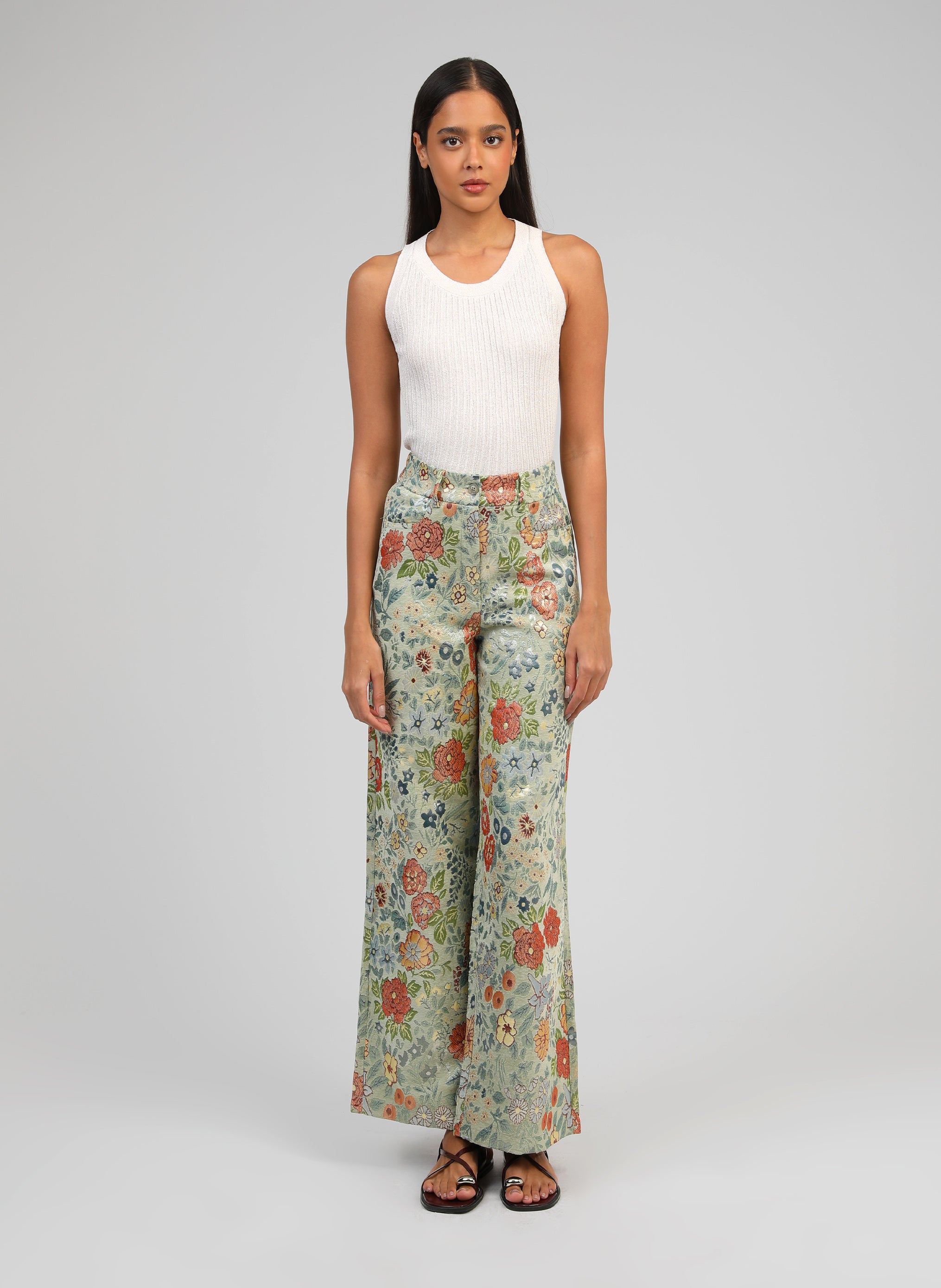 PANTALON PHIONALY tilleul