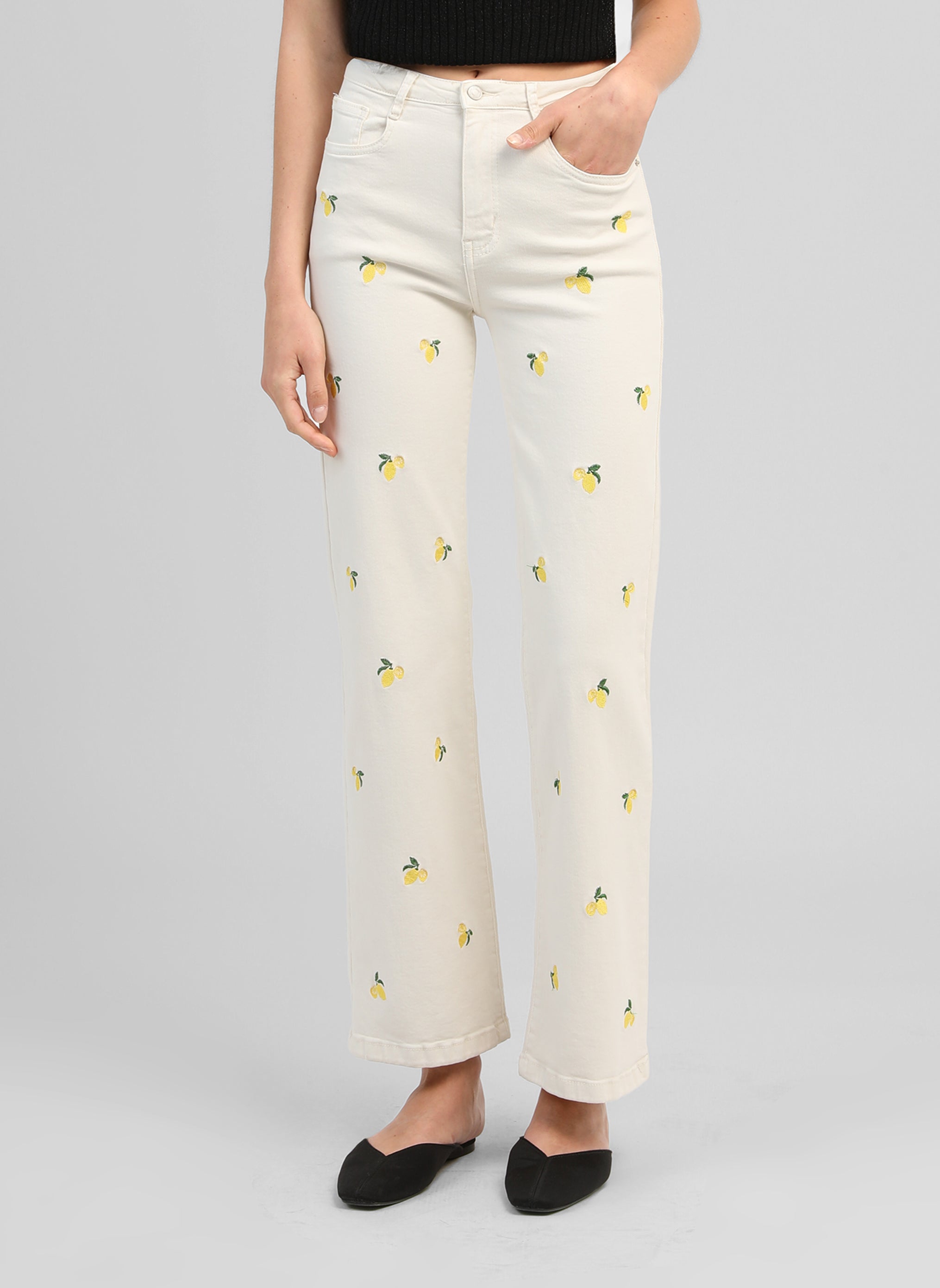 PANTALON PICITRON ecru