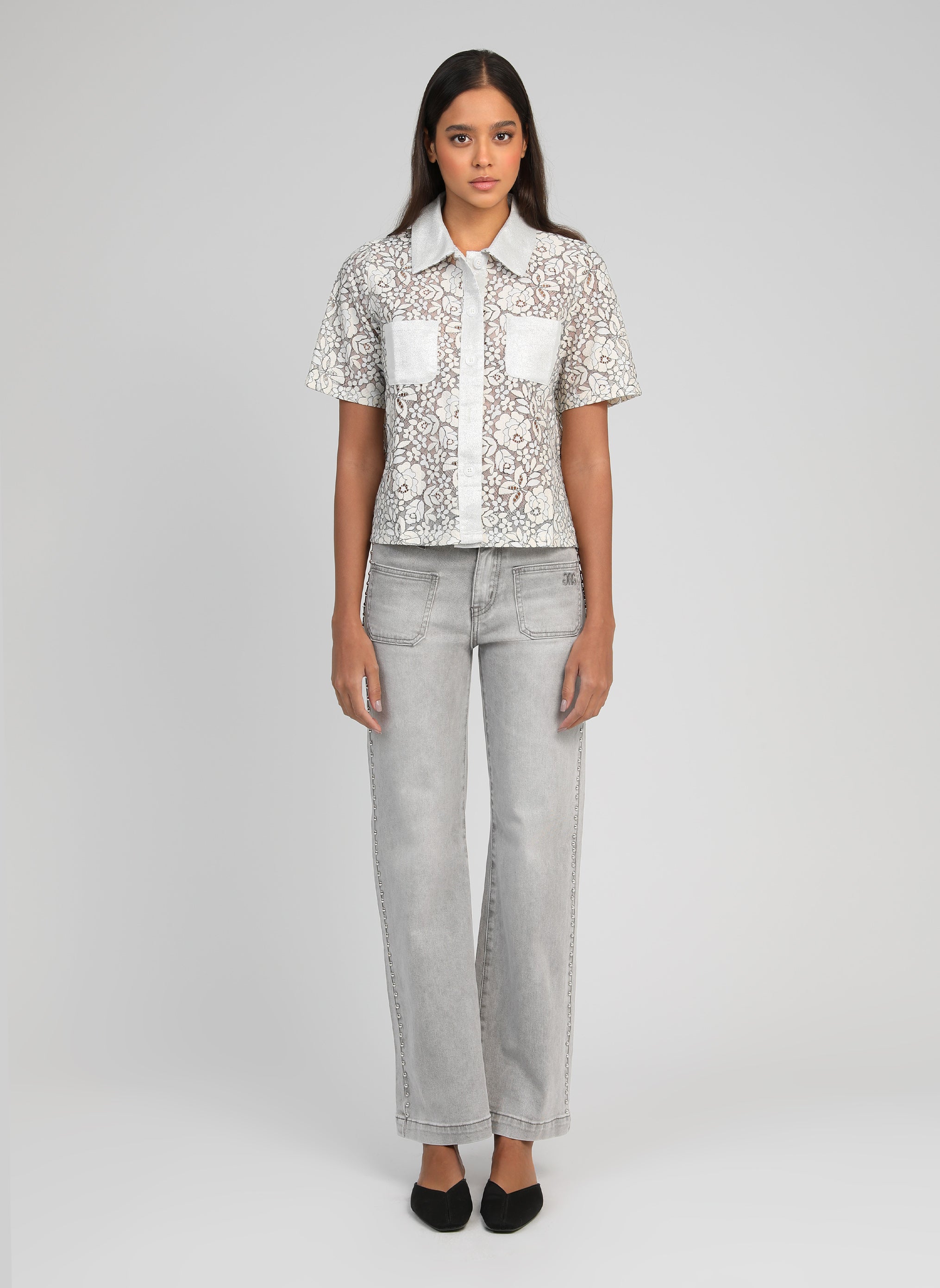 PANTALON PICLOU gris