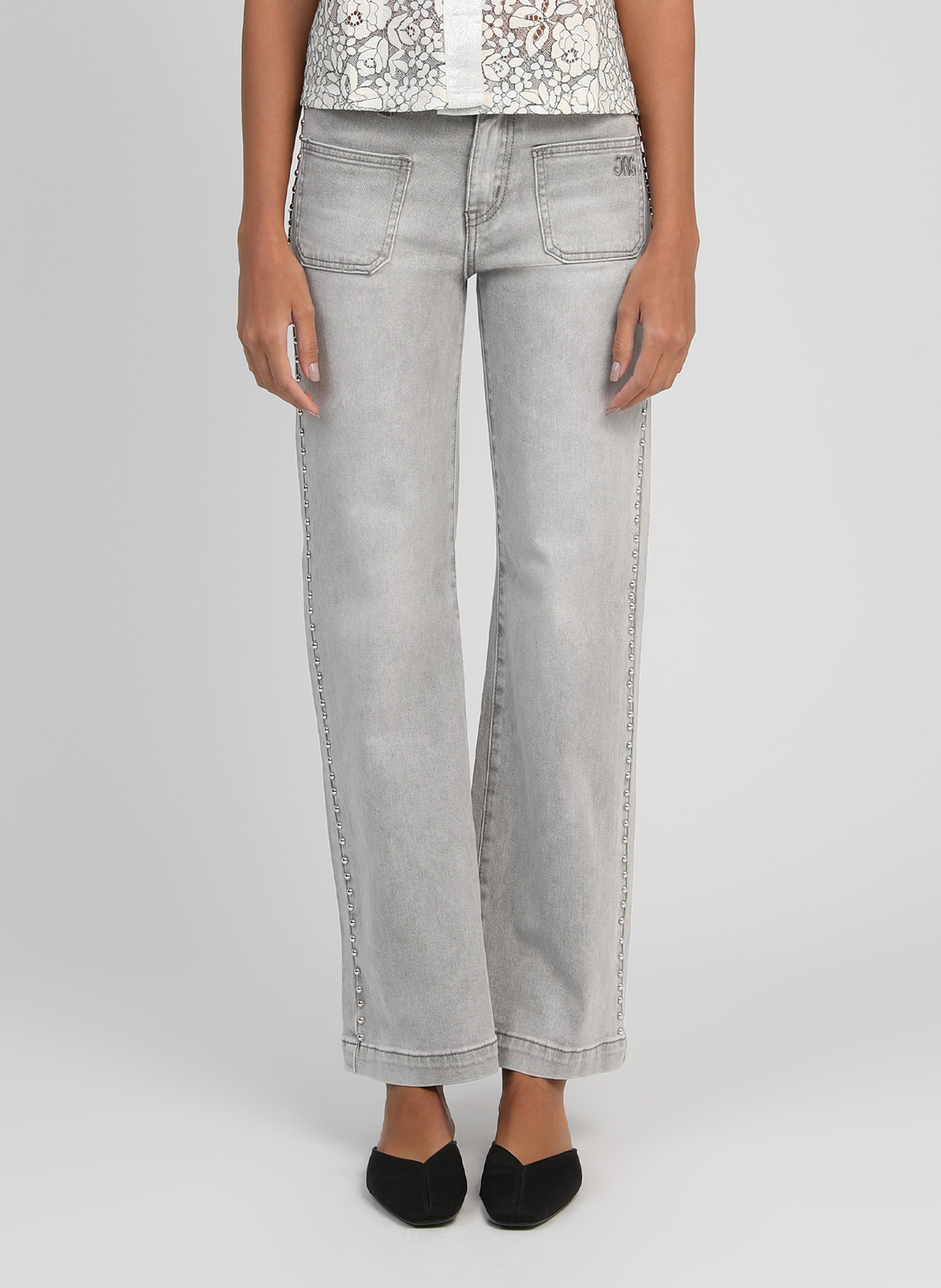 PANTALON PICLOU gris