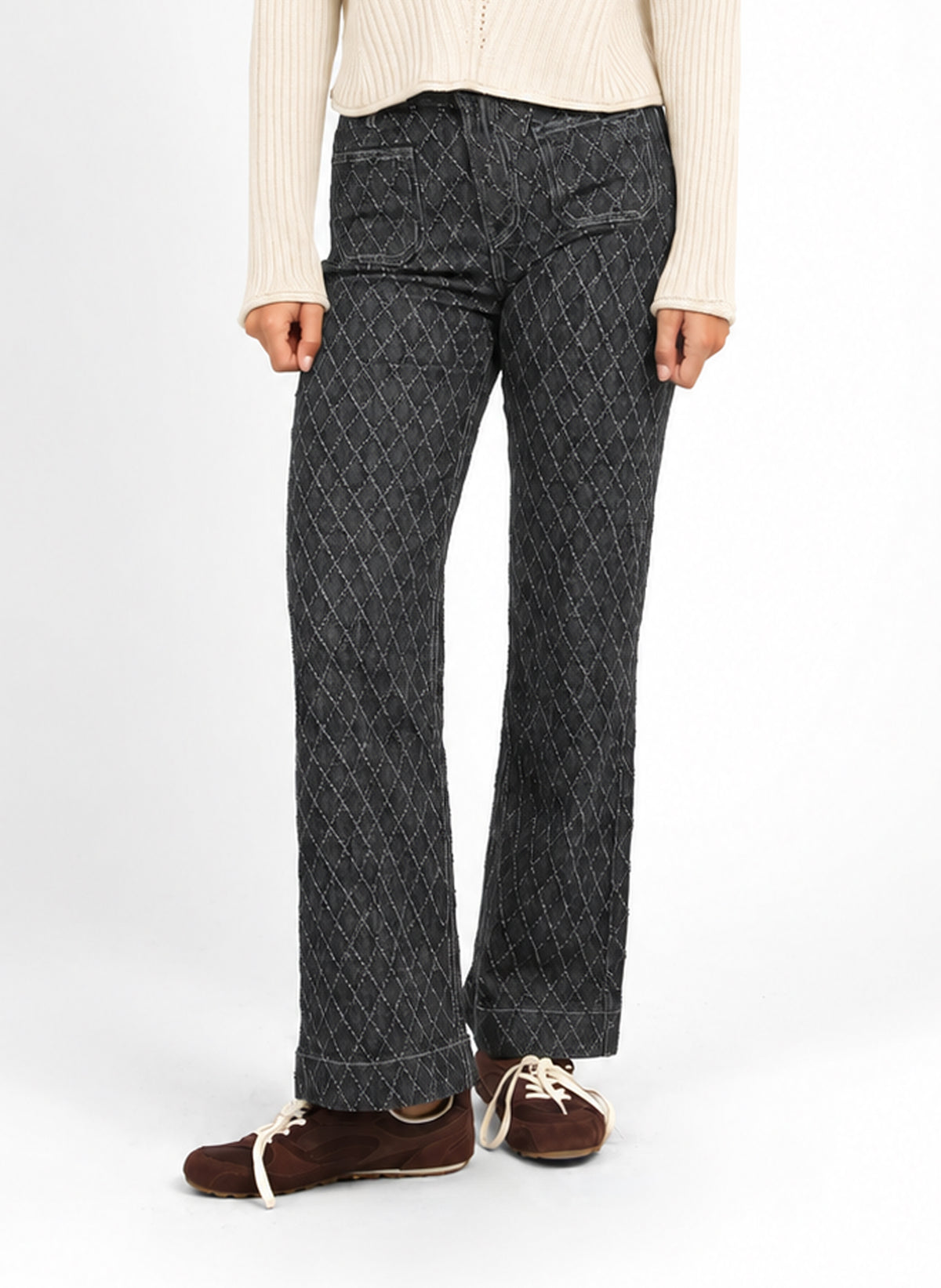 PANTALON PICROISE gris foncé