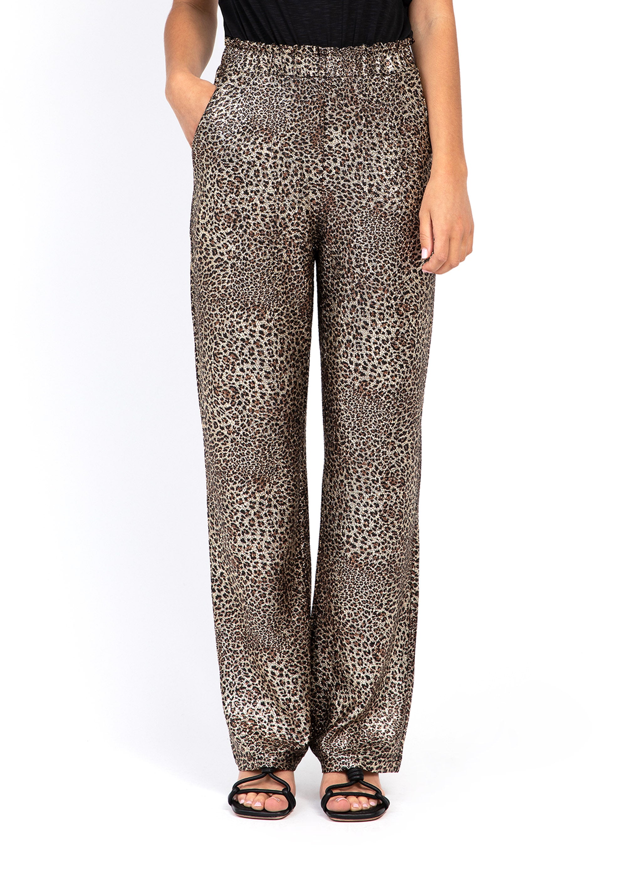 PANTALON PIEROT leopard