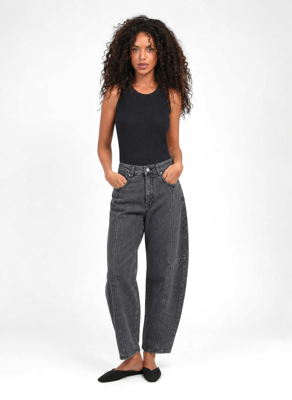 PANTALON PRIME JEAN anthracite