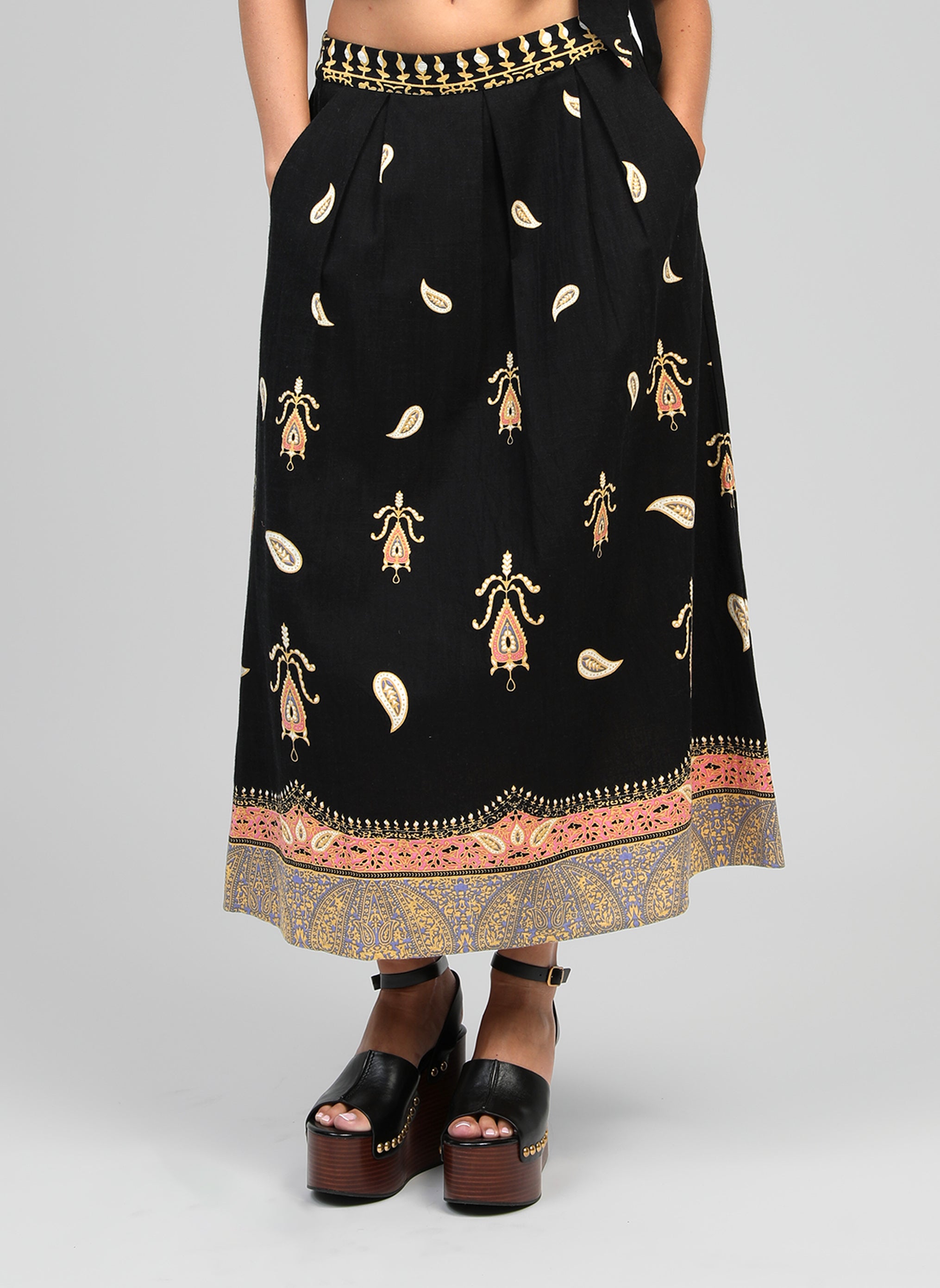 JUPE LONGUE RAMIRO zinga multico