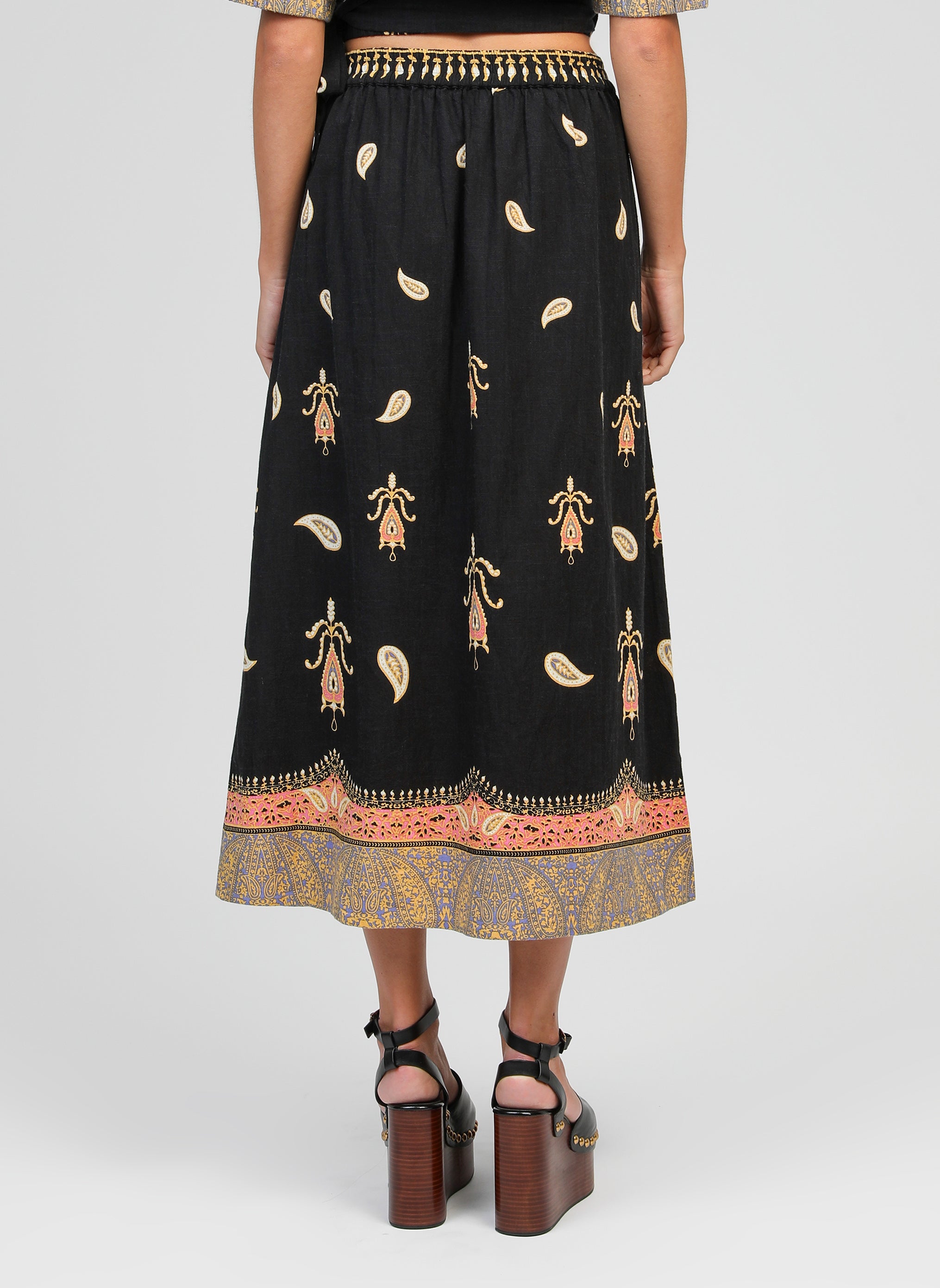 JUPE LONGUE RAMIRO zinga multico