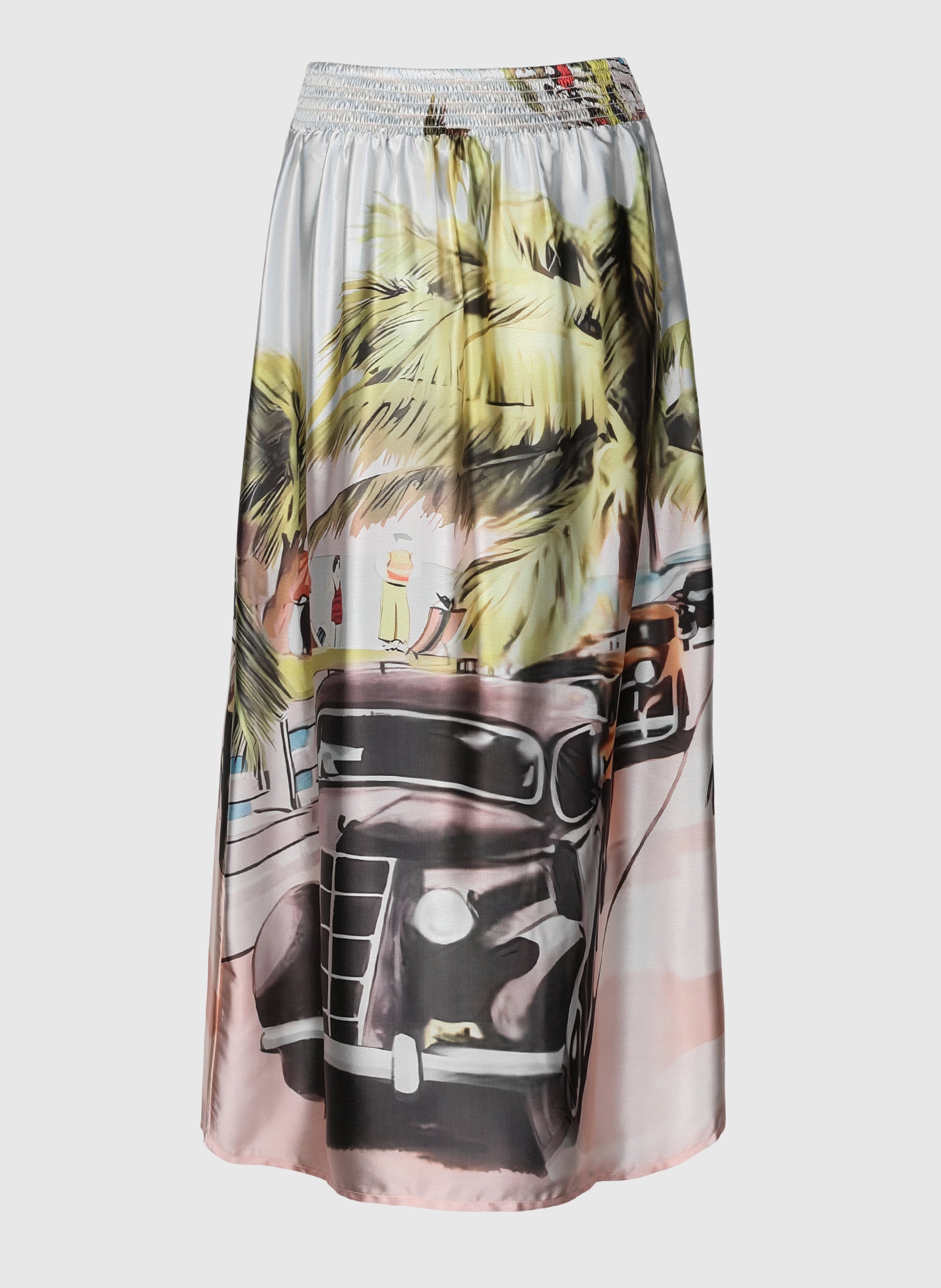 MIDI SKIRT RINALA florida anis