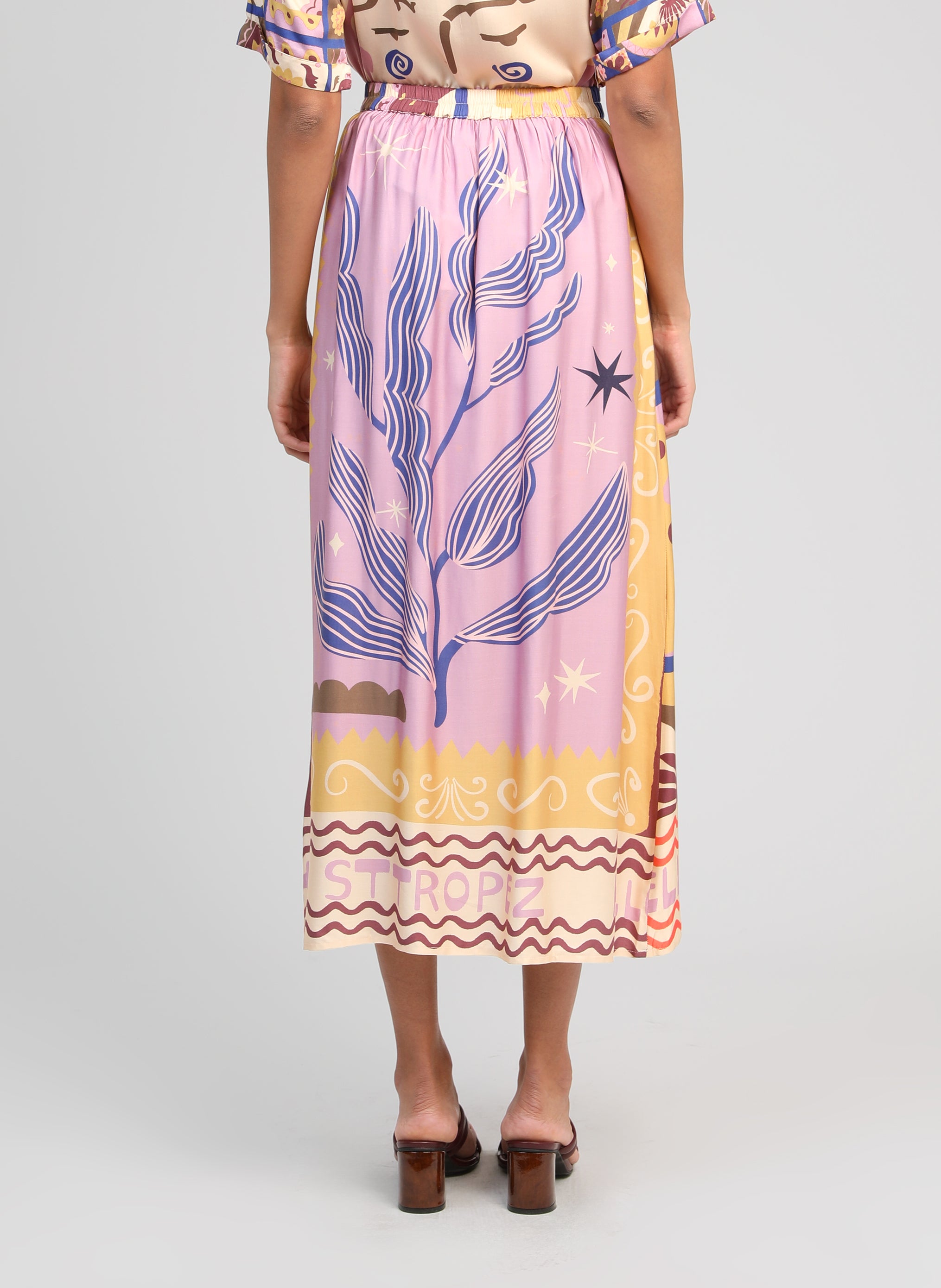 JUPE MIDI RIVILA multi