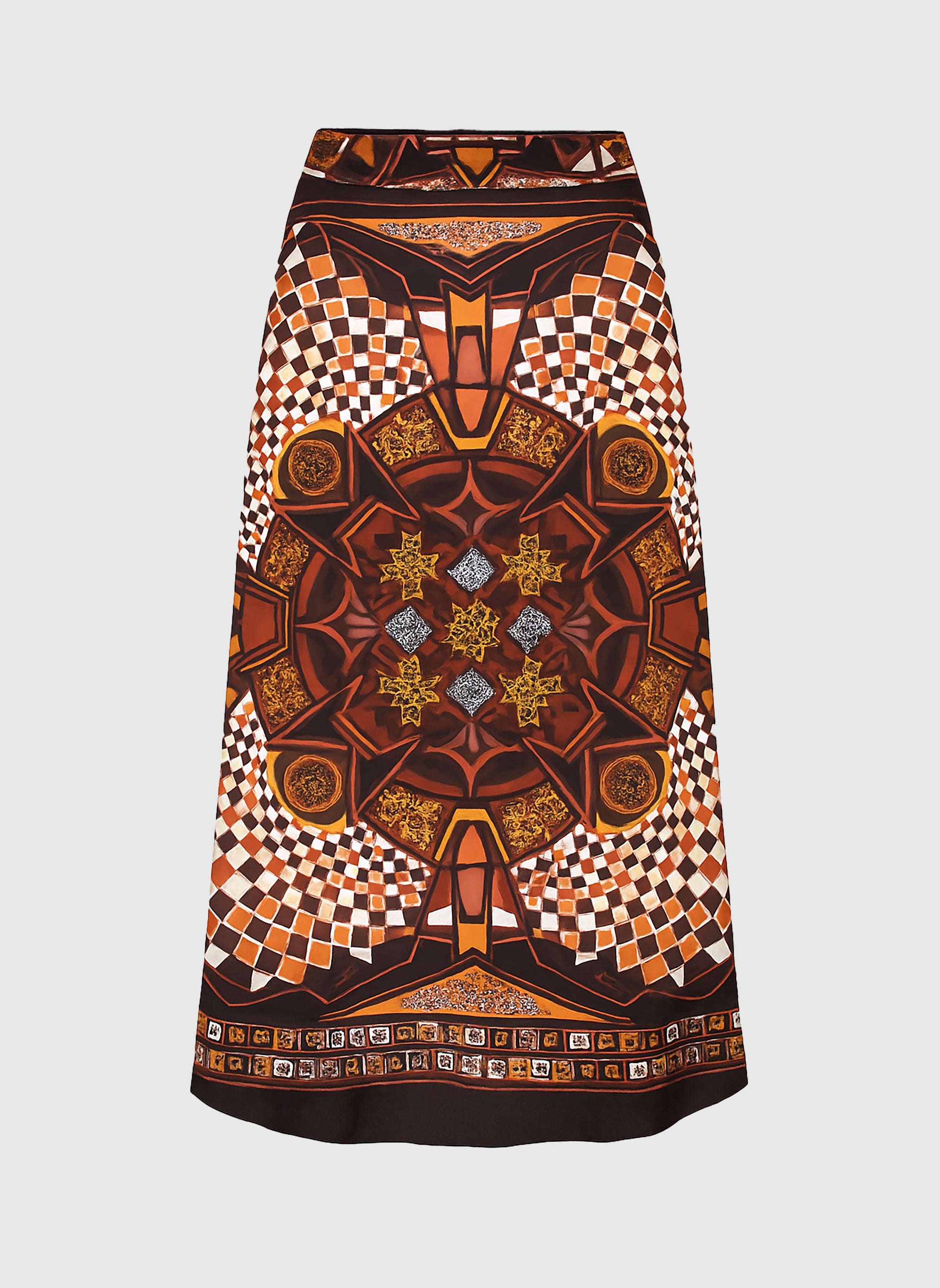 JUPE LONGUE ROBY kalei caramel