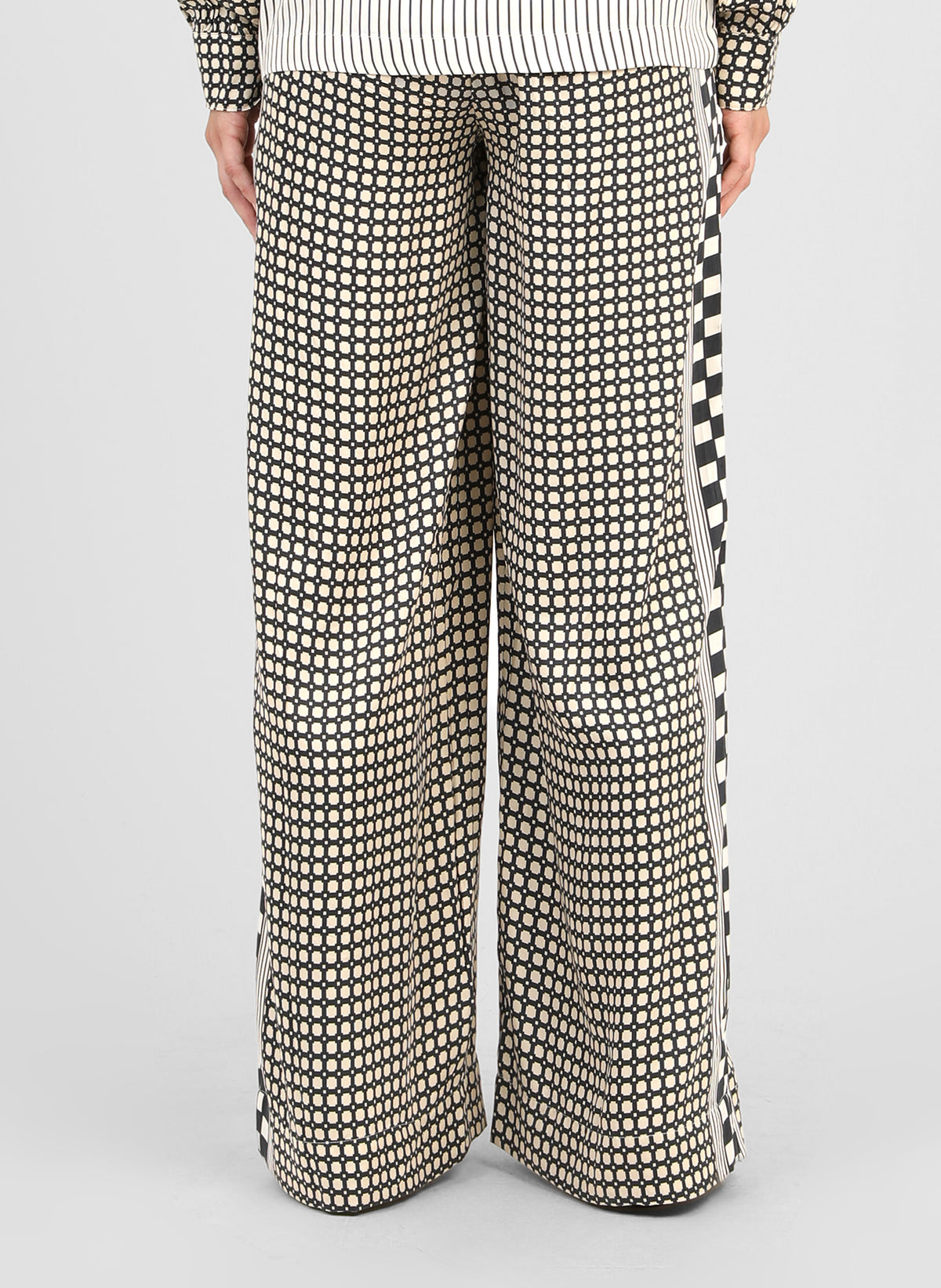 PANTALON ROMYLANE graphilo ecru