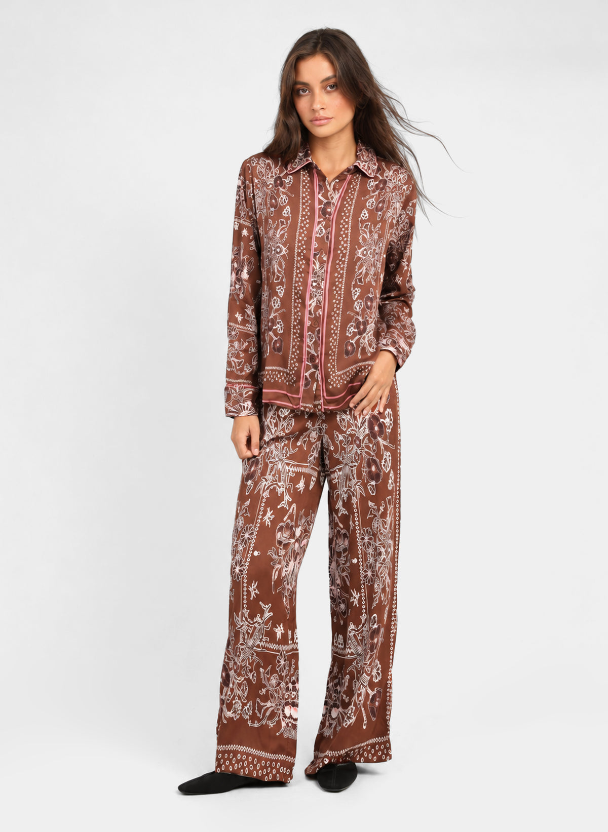 PANTALON ROMYLANE passila chocolat