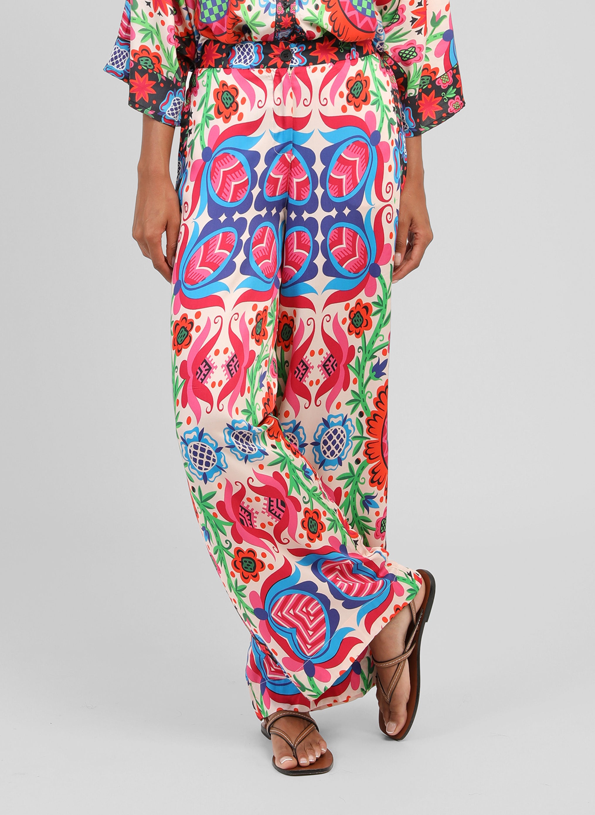 PANTALON ROSSANA illana multico
