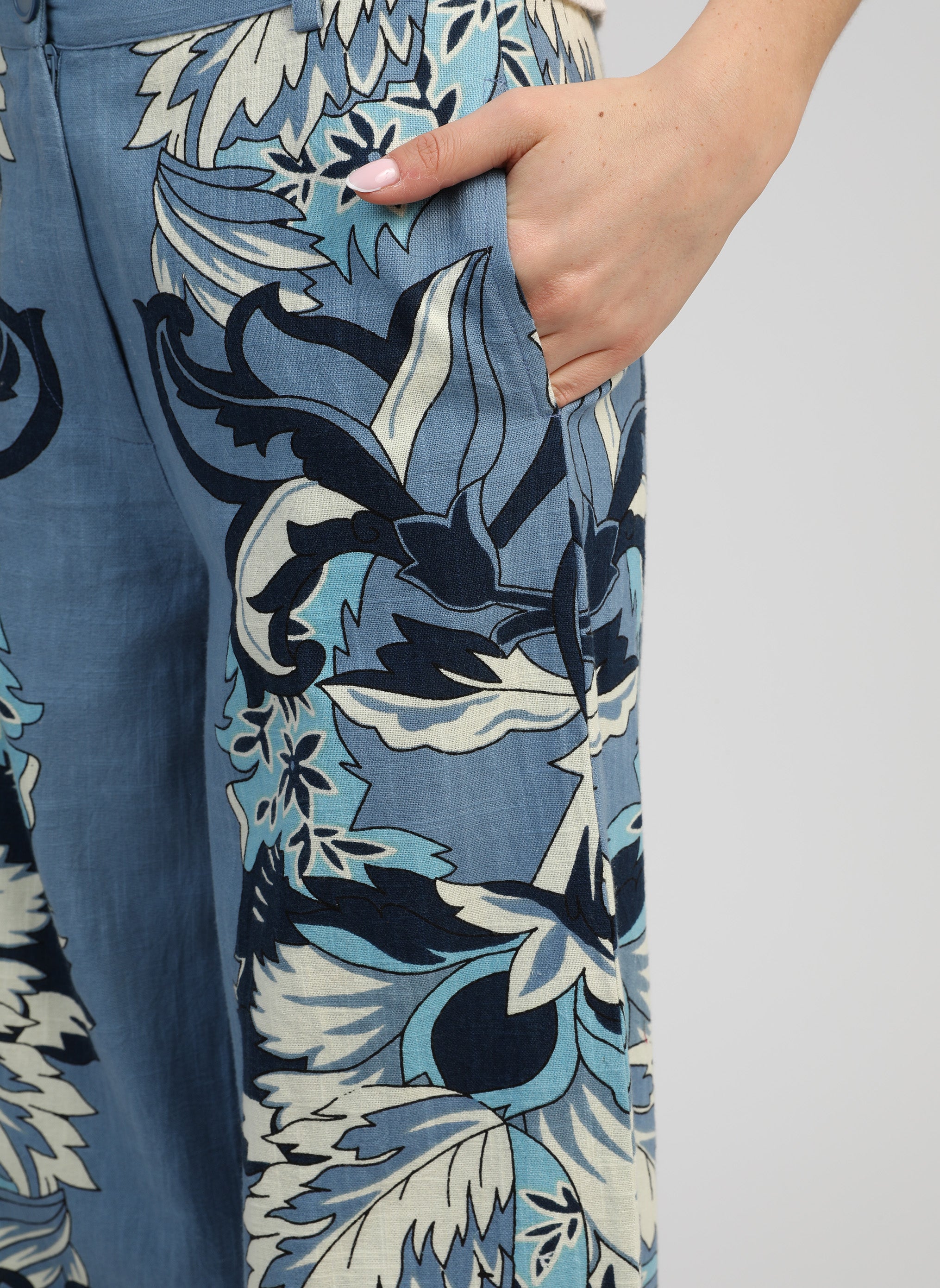 PANTALON ROSSINI pachama bleu