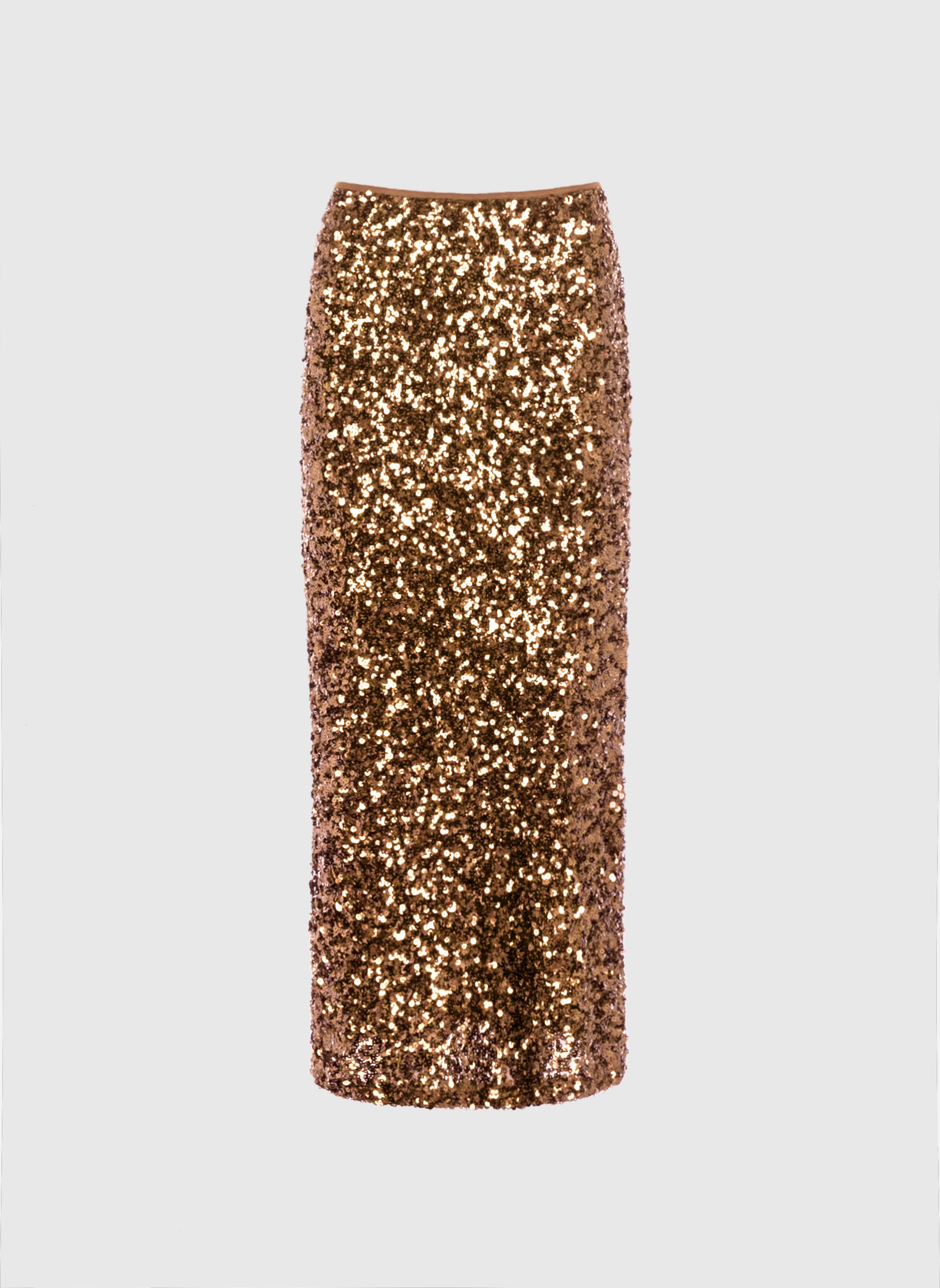 JUPE MIDI JURYFANA caramel