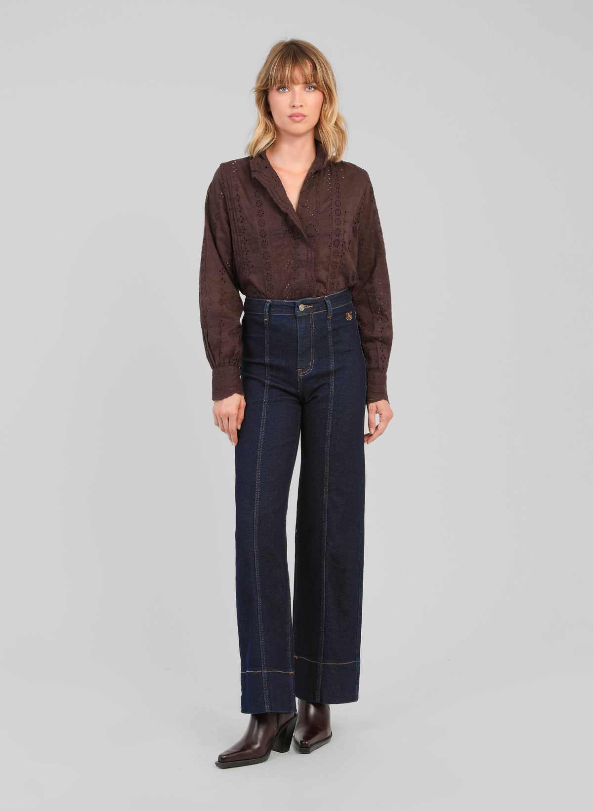 CHEMISE SADINELO moka