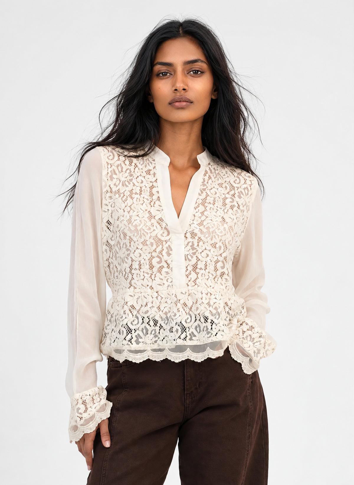 CHEMISE SALAMA ecru