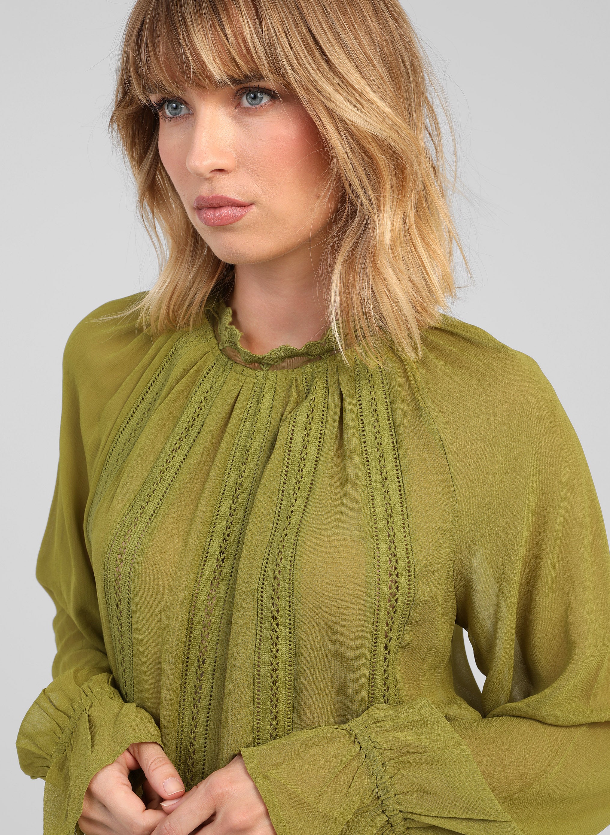 BLOUSE SALOUNA matcha