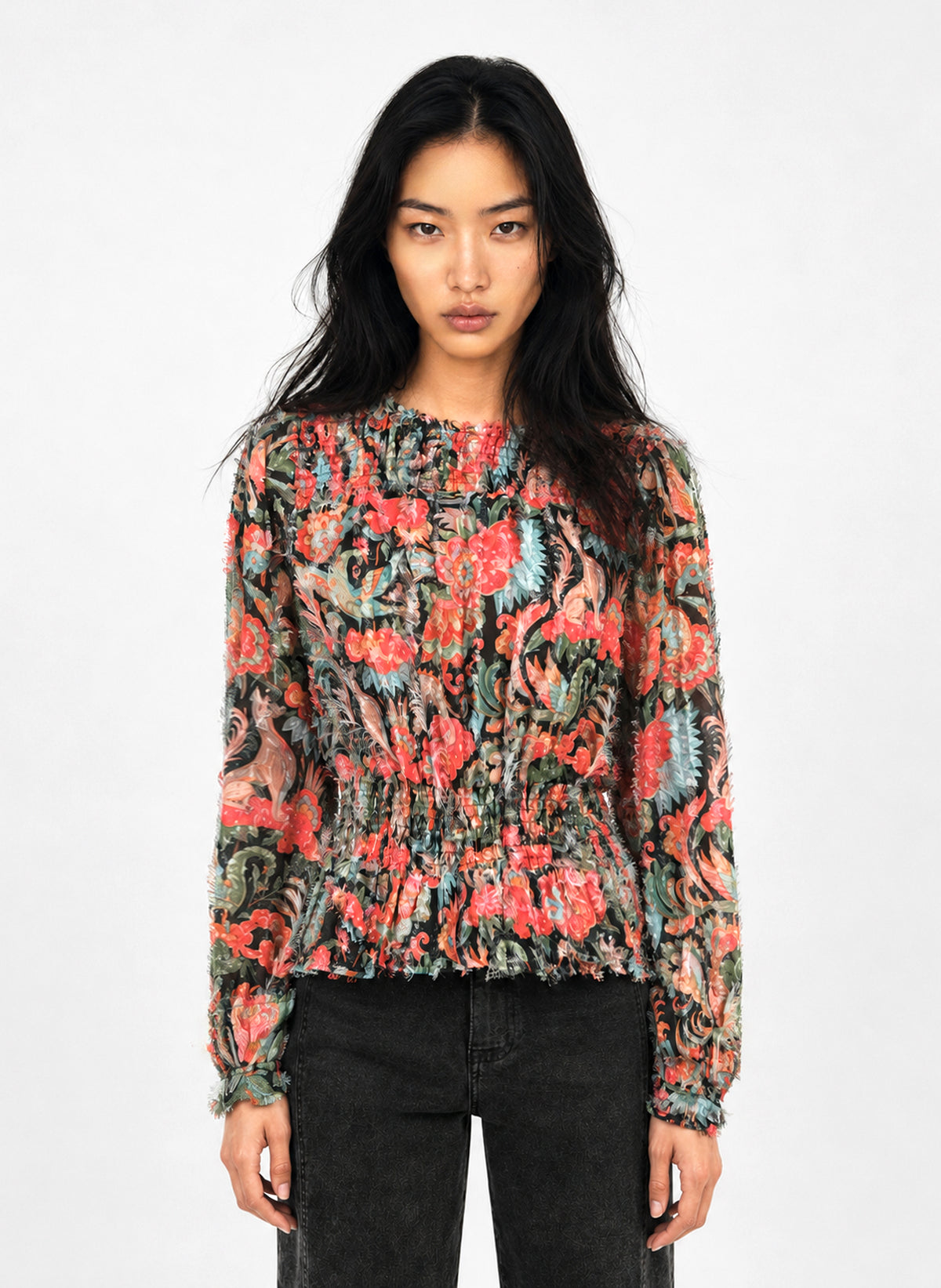 BLOUSE SALVINA pasolina multico