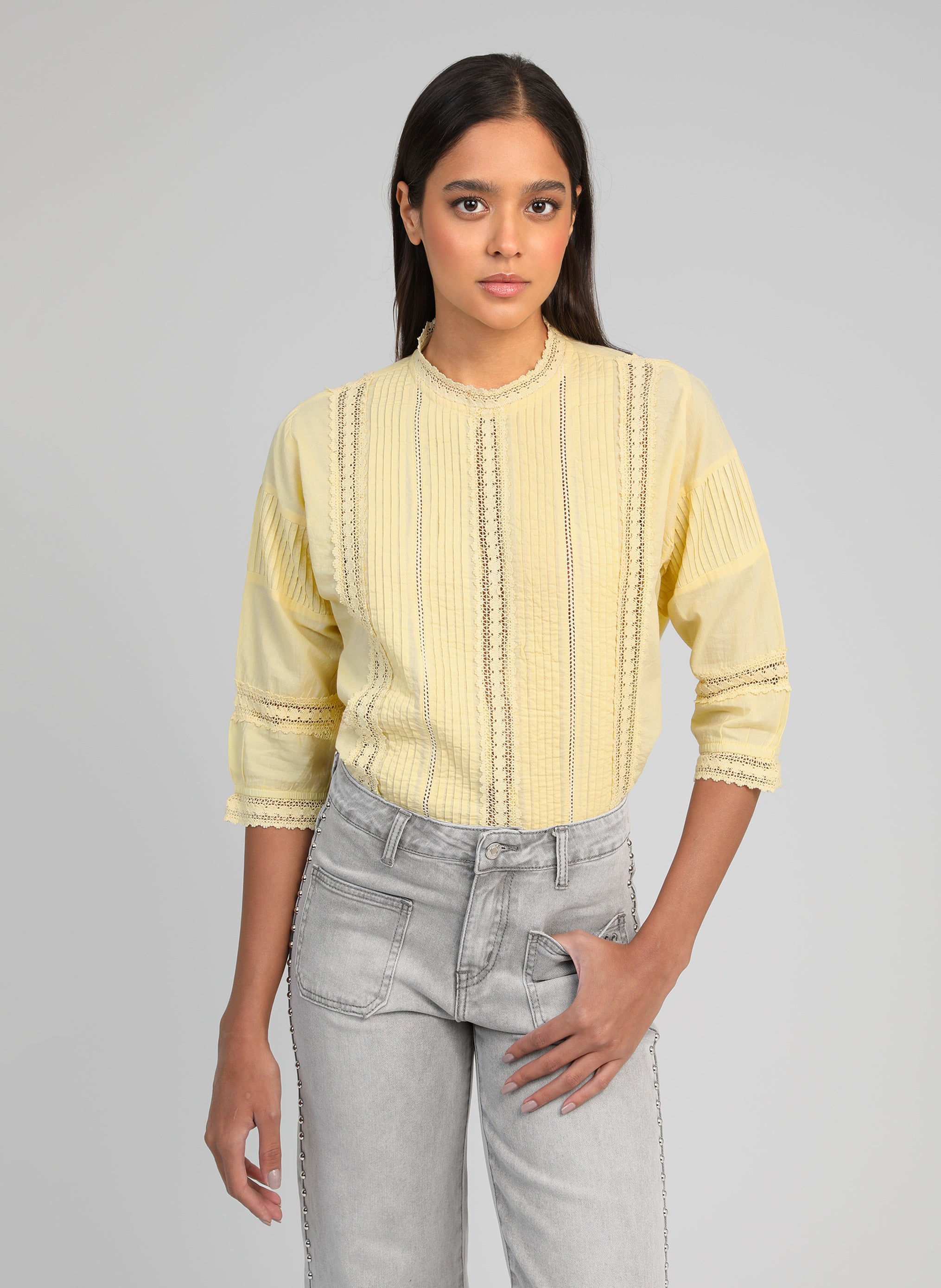 BLOUSE SAMILOU jaune
