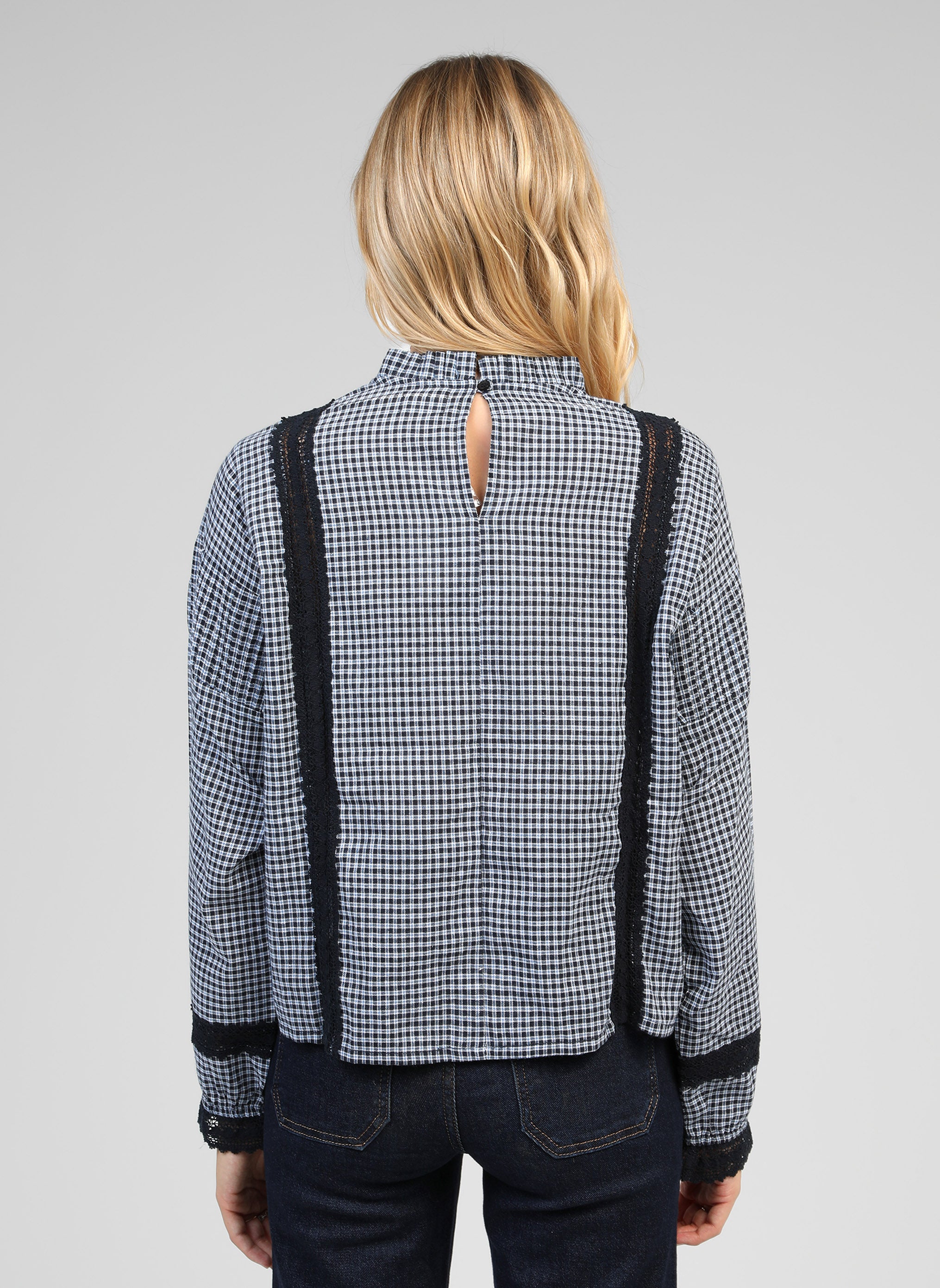 BLOUSE SAMINAY carreaux