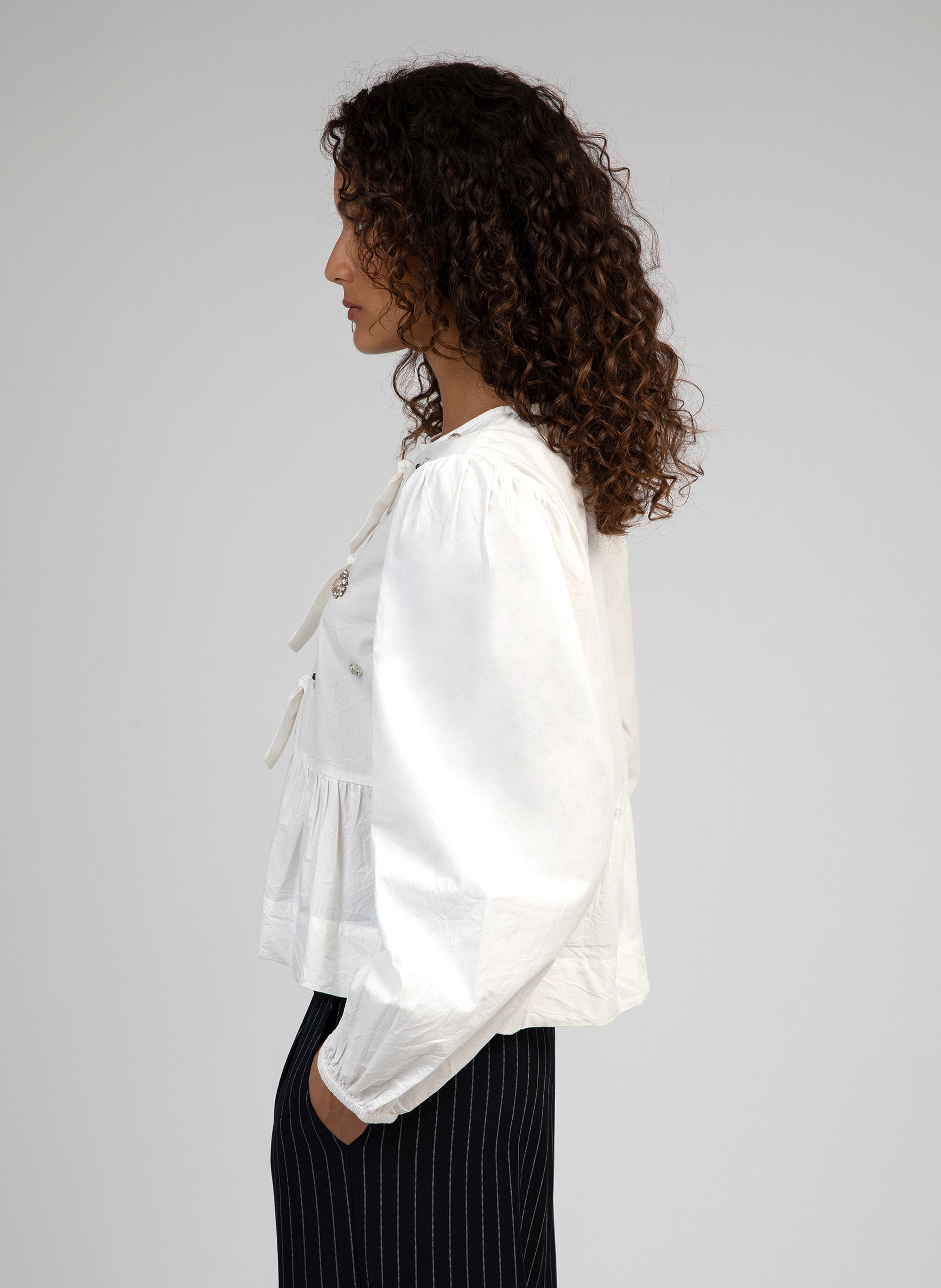BLOUSE SANTA blanc