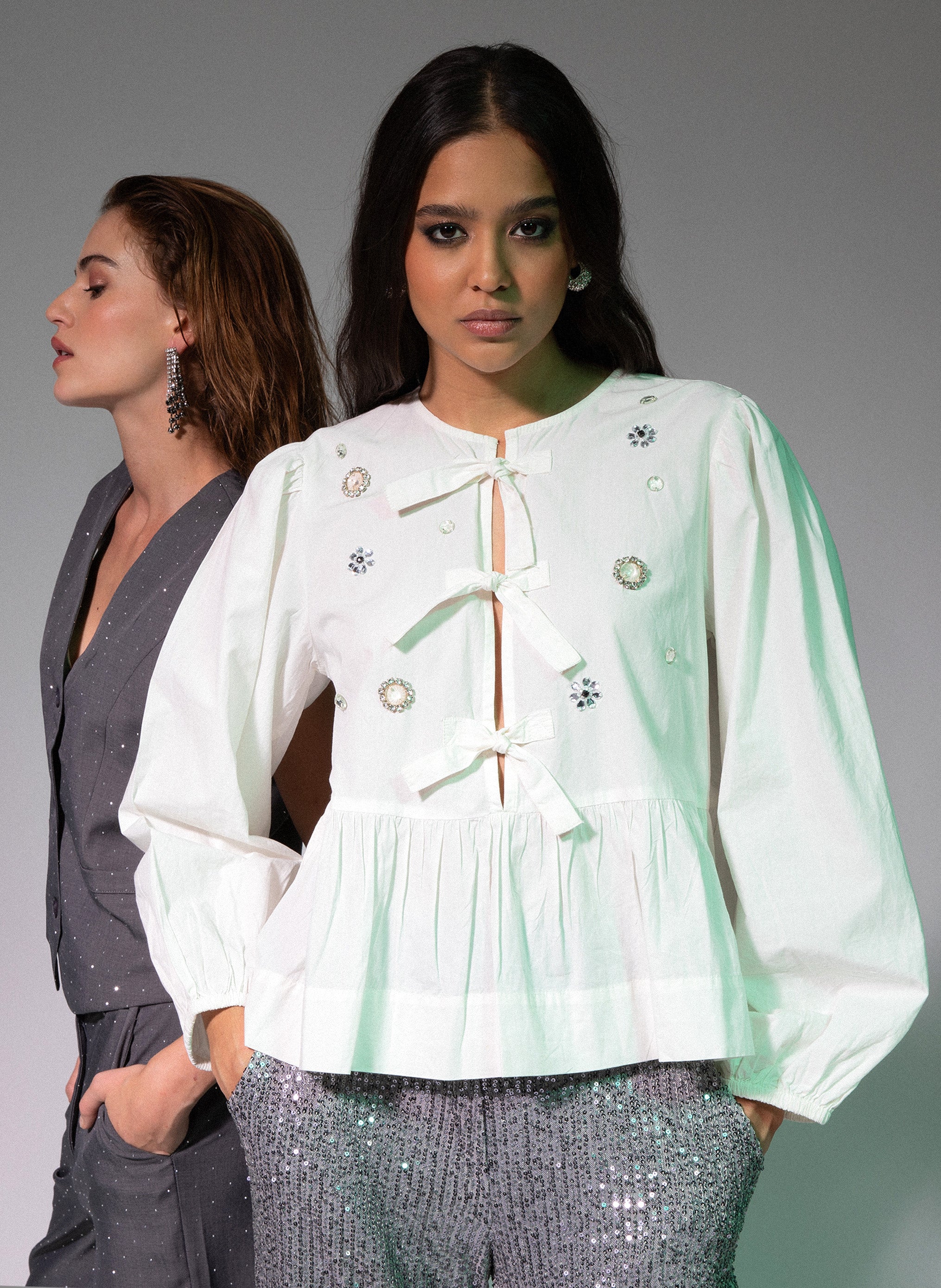 BLOUSE SANTA blanc