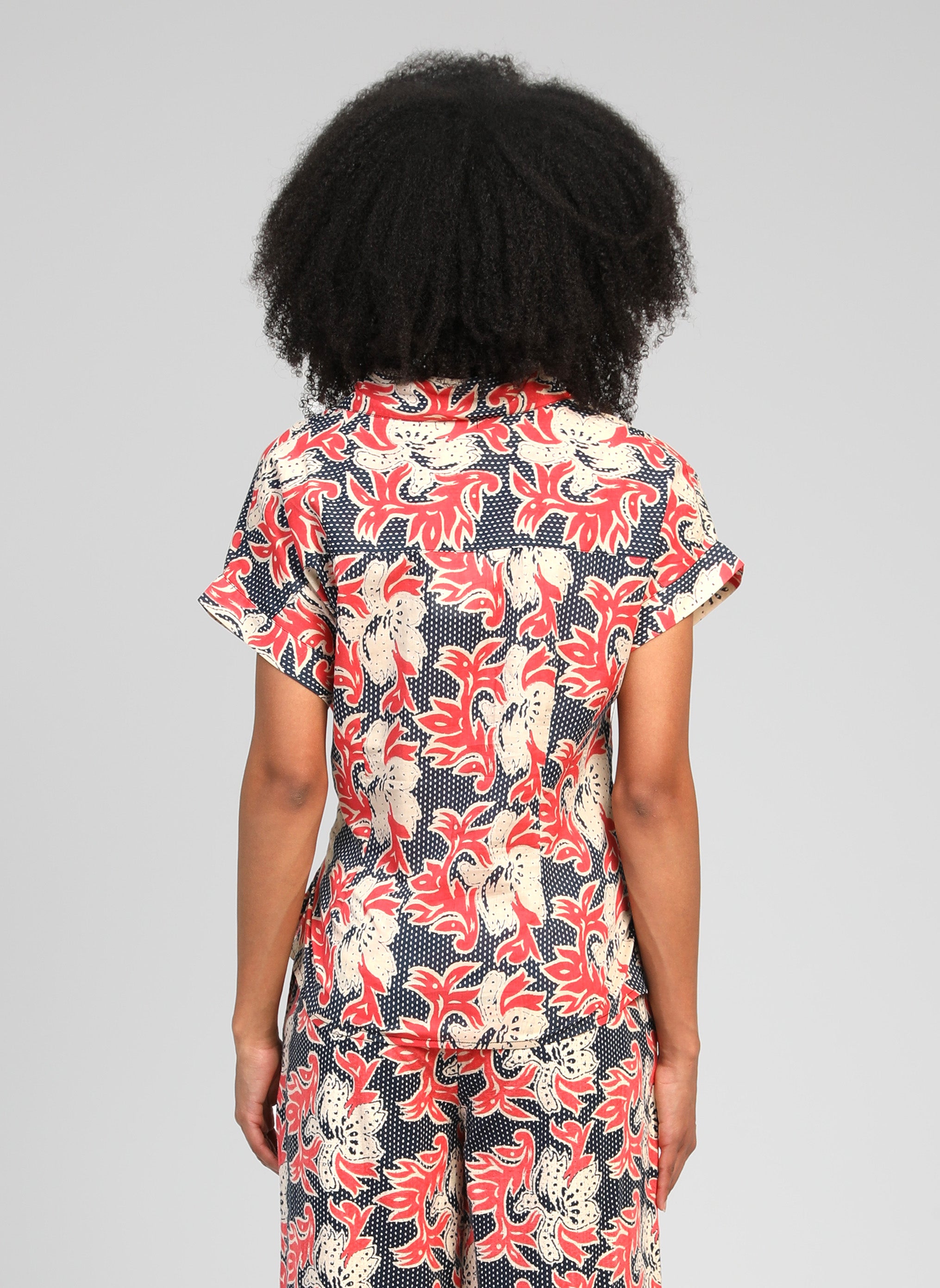 CHEMISE SEBELA kelia bleu