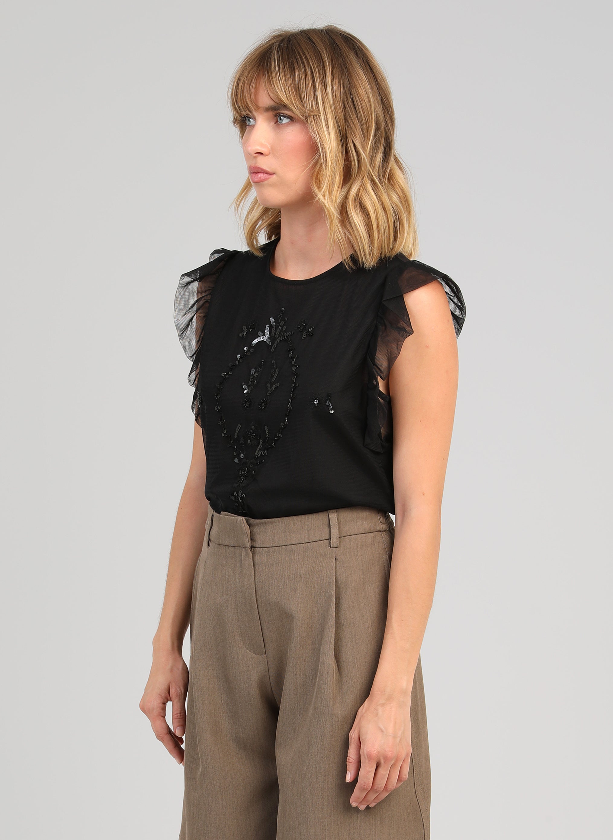 BLOUSE SELMANA noir