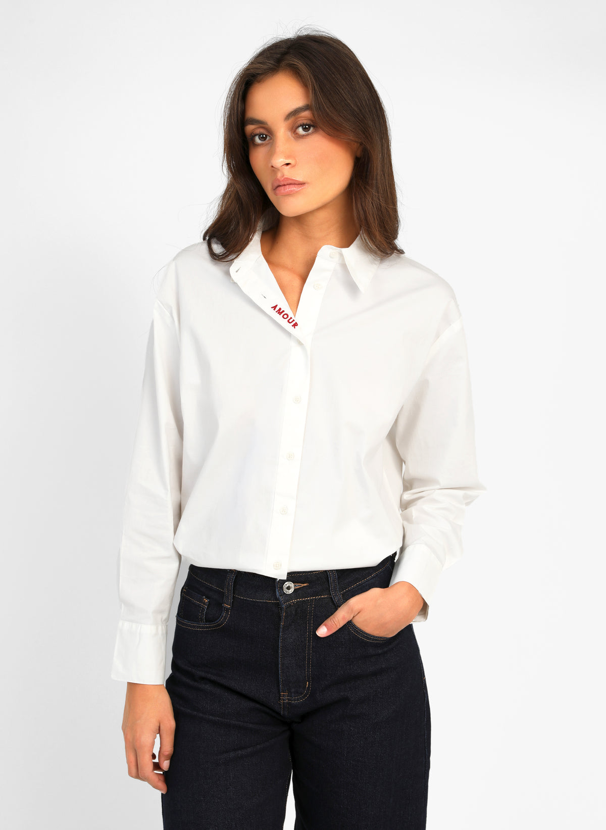 CAMISA SEMALINA blanca