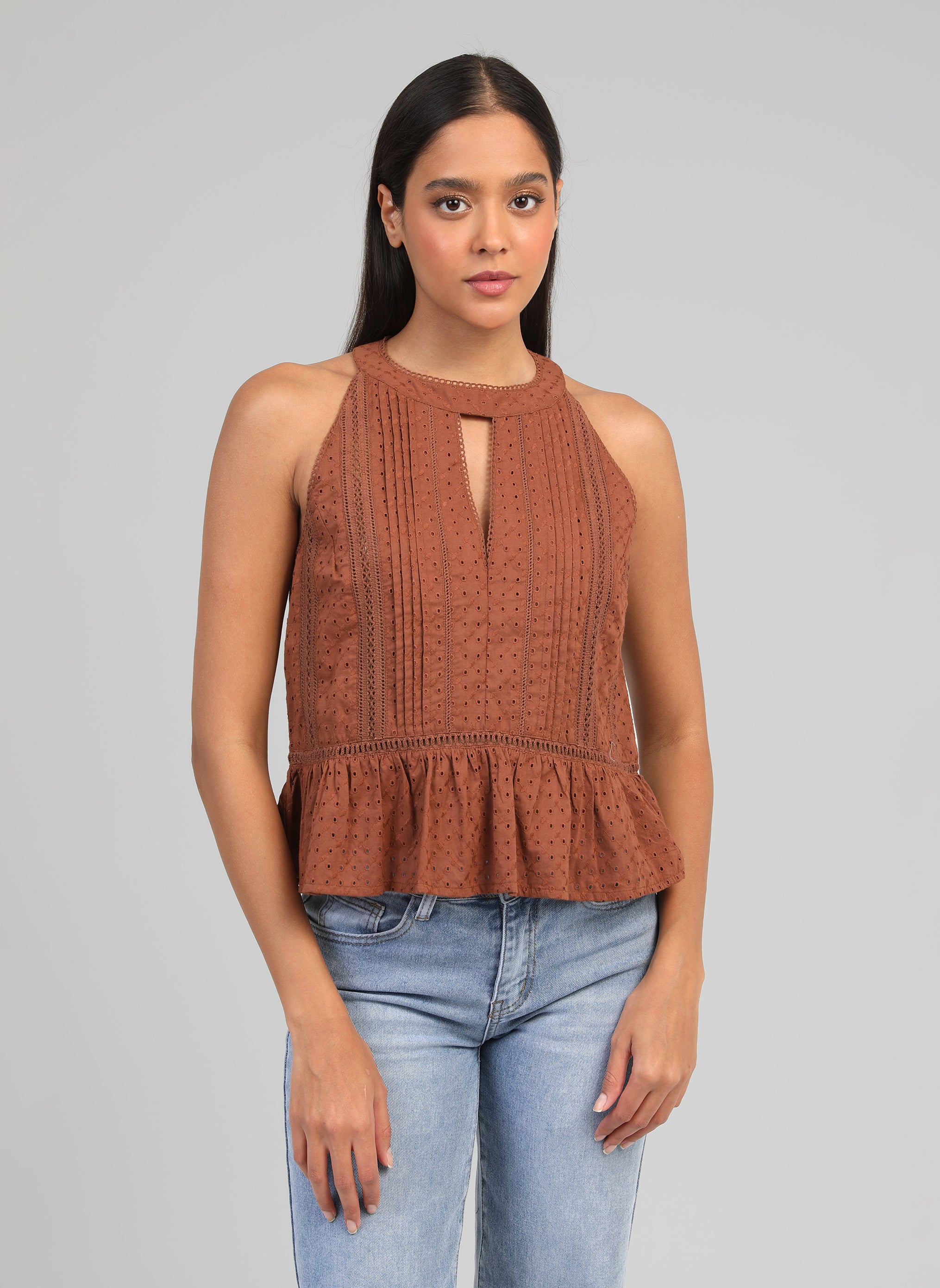 DEBARDEUR SEMINA chocolat