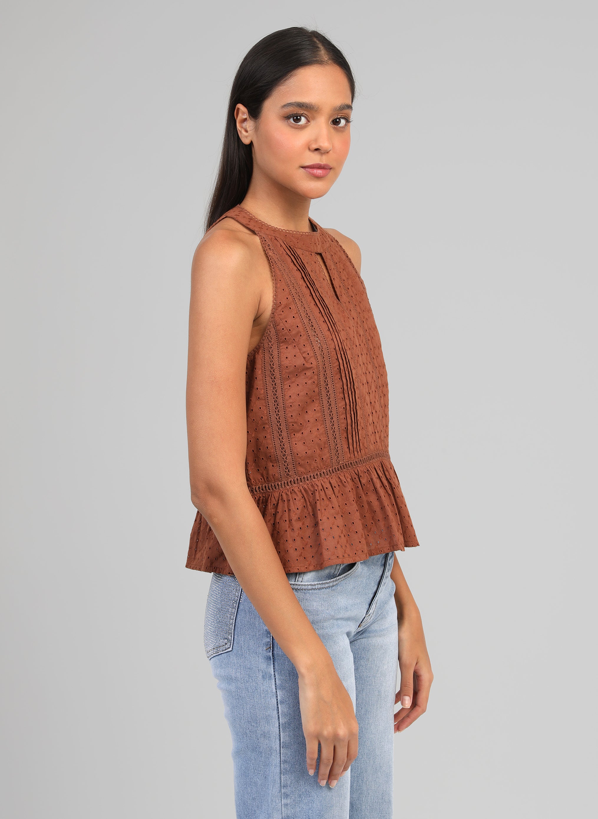 DEBARDEUR SEMINA chocolat