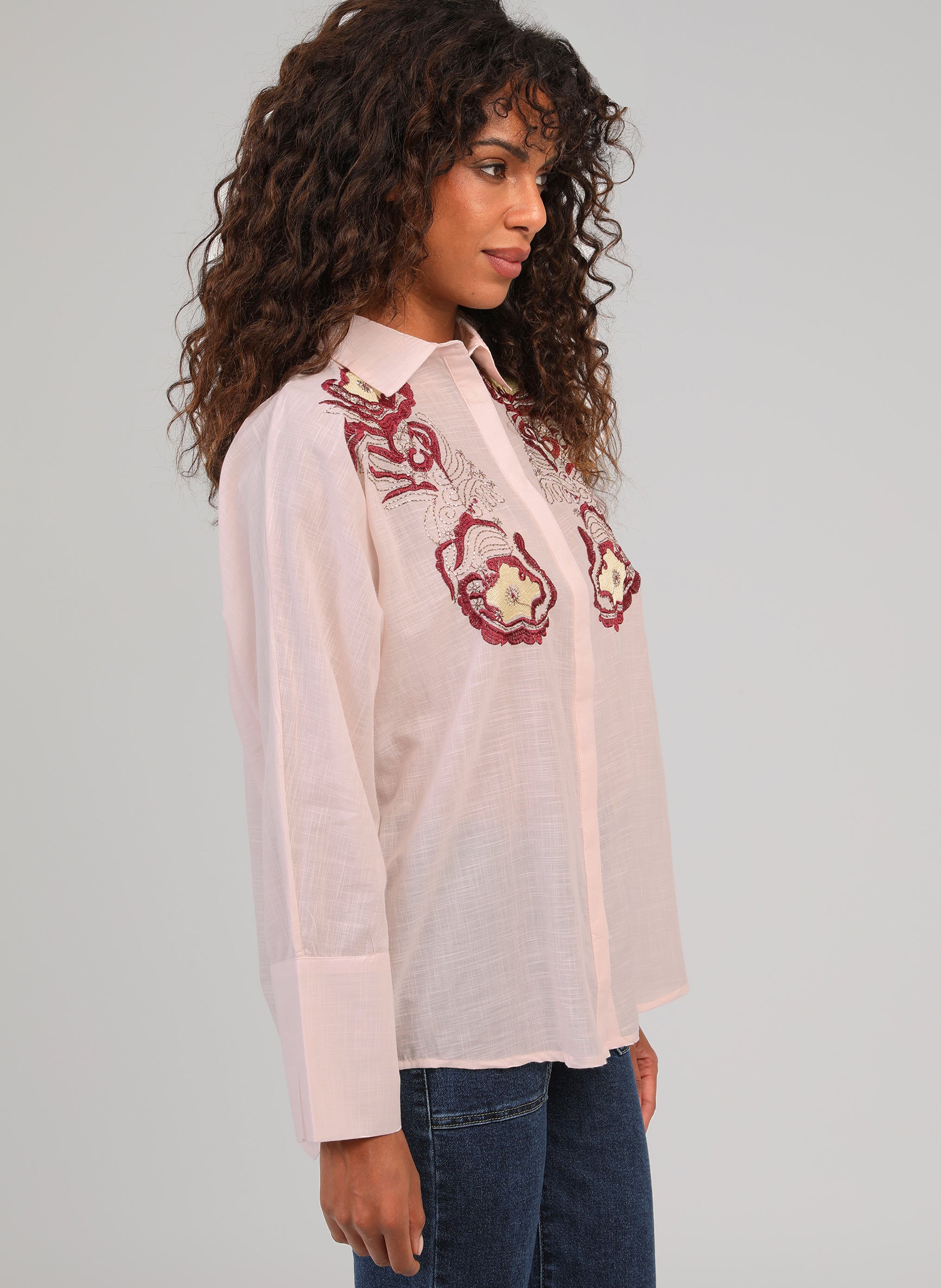 CHEMISE SHANTYLA rose