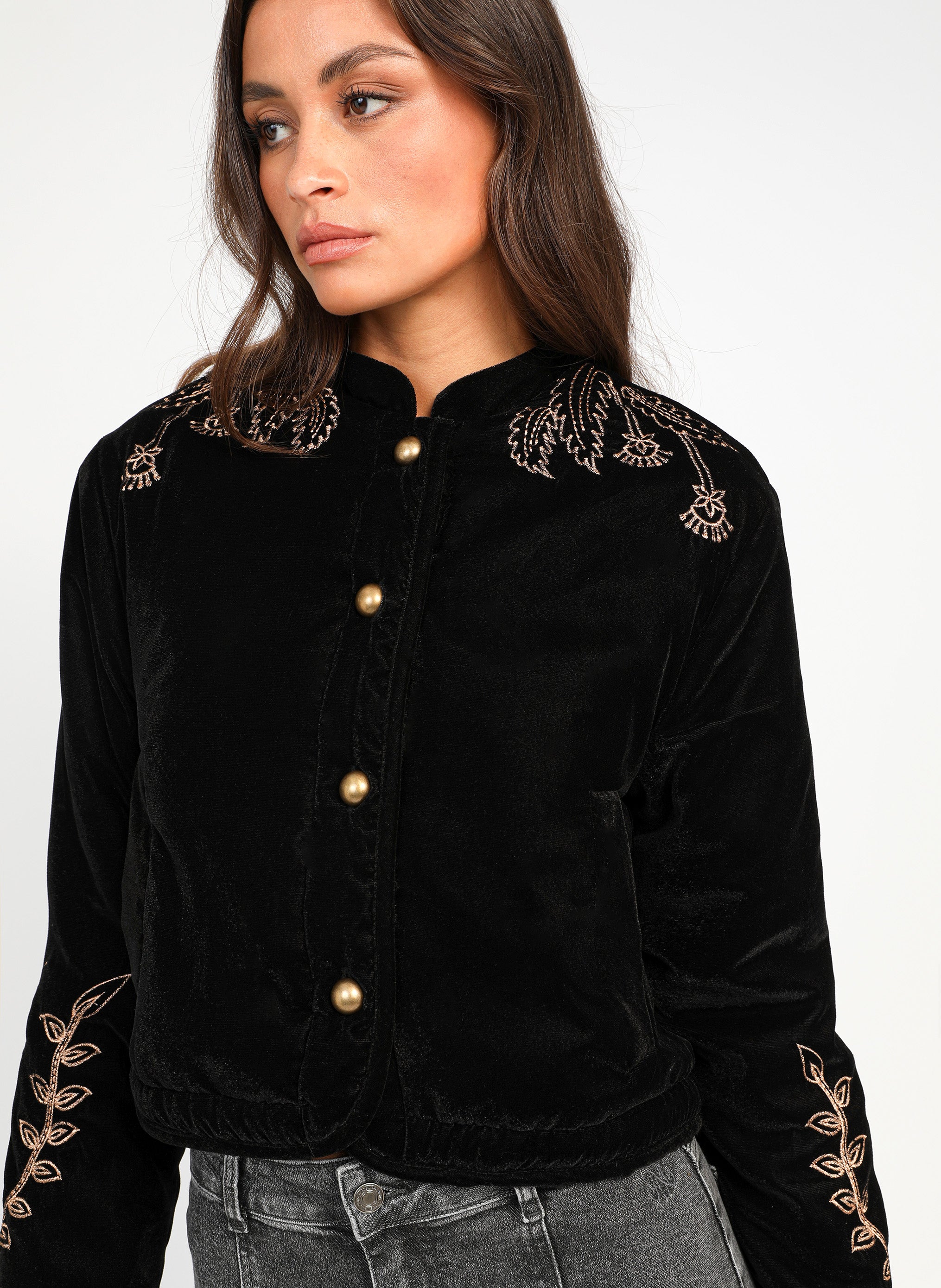 CHAQUETA SHAILA negra