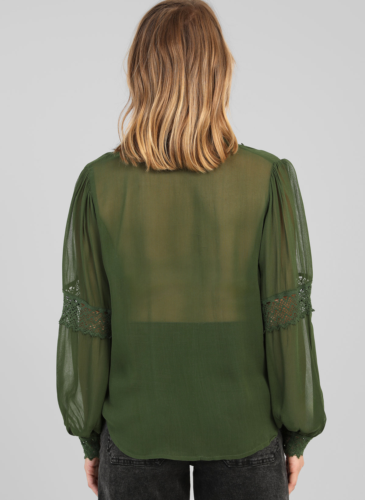 CHEMISE SIDONY vert