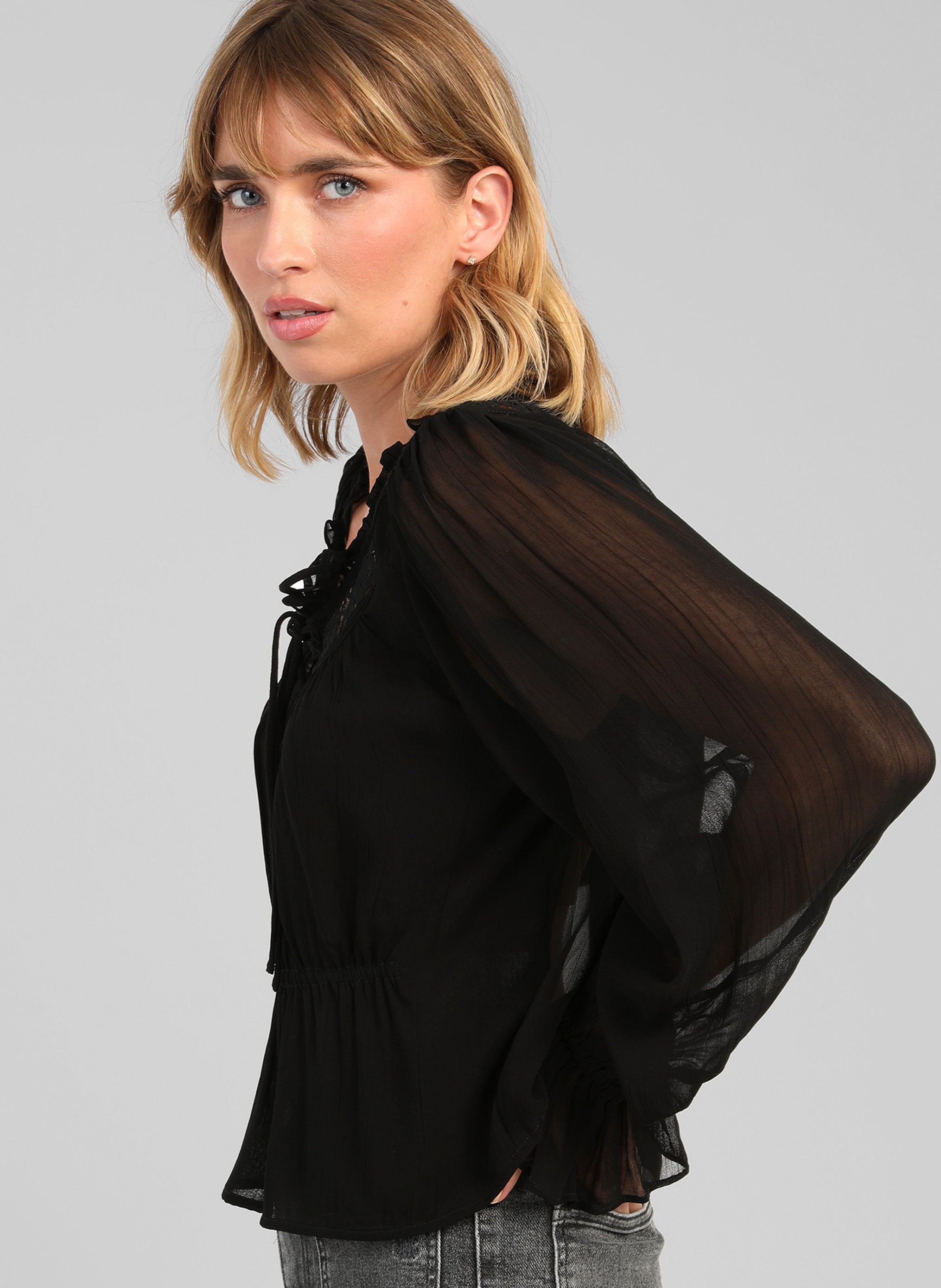 BLOUSE SIONA noir