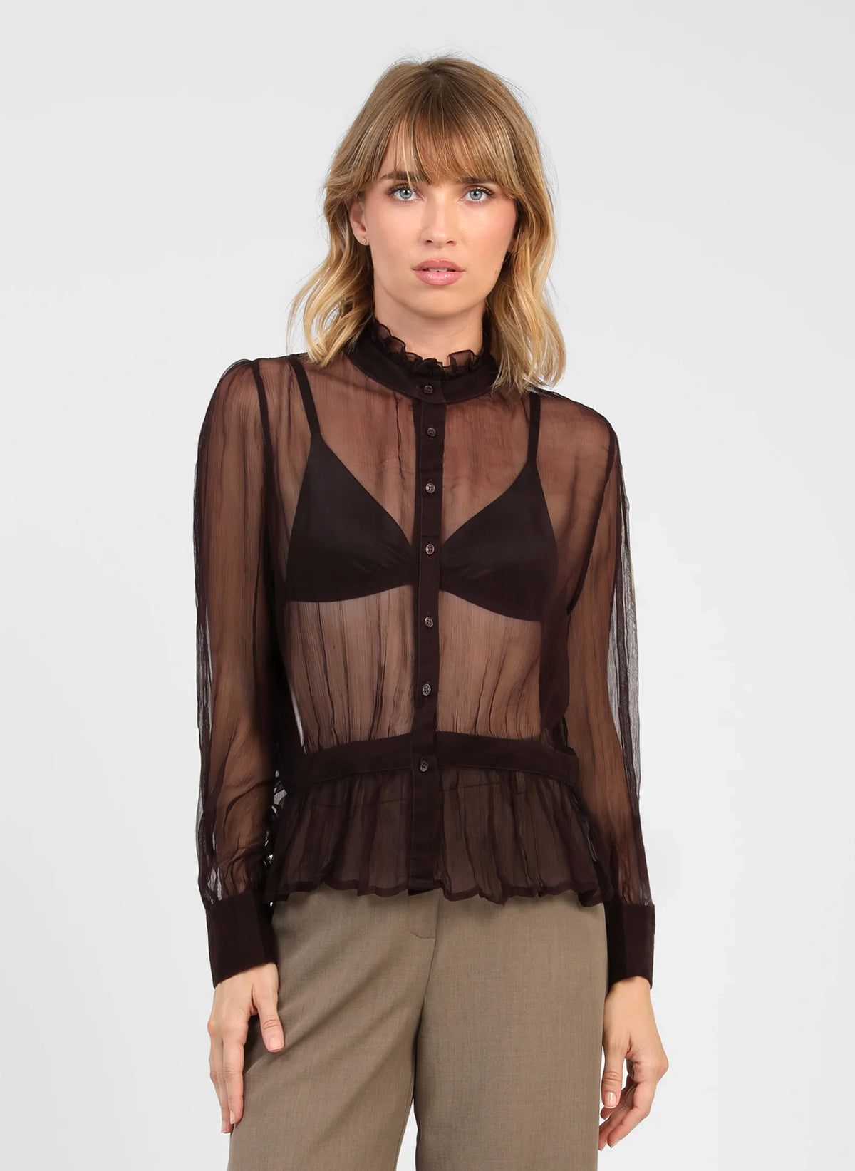 BLOUSE SIRIALIE cafe