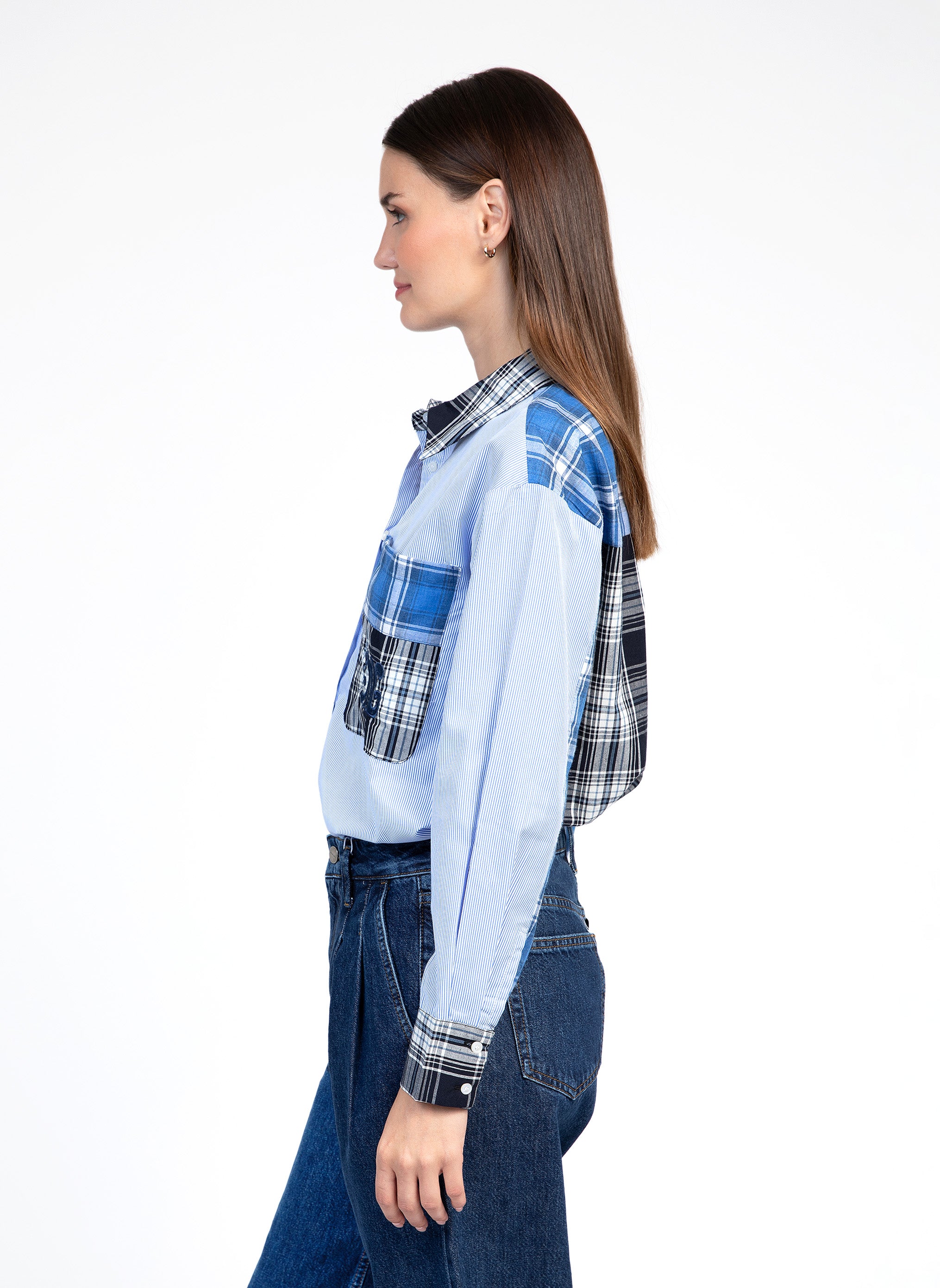 CHEMISE SISSYNA bleu