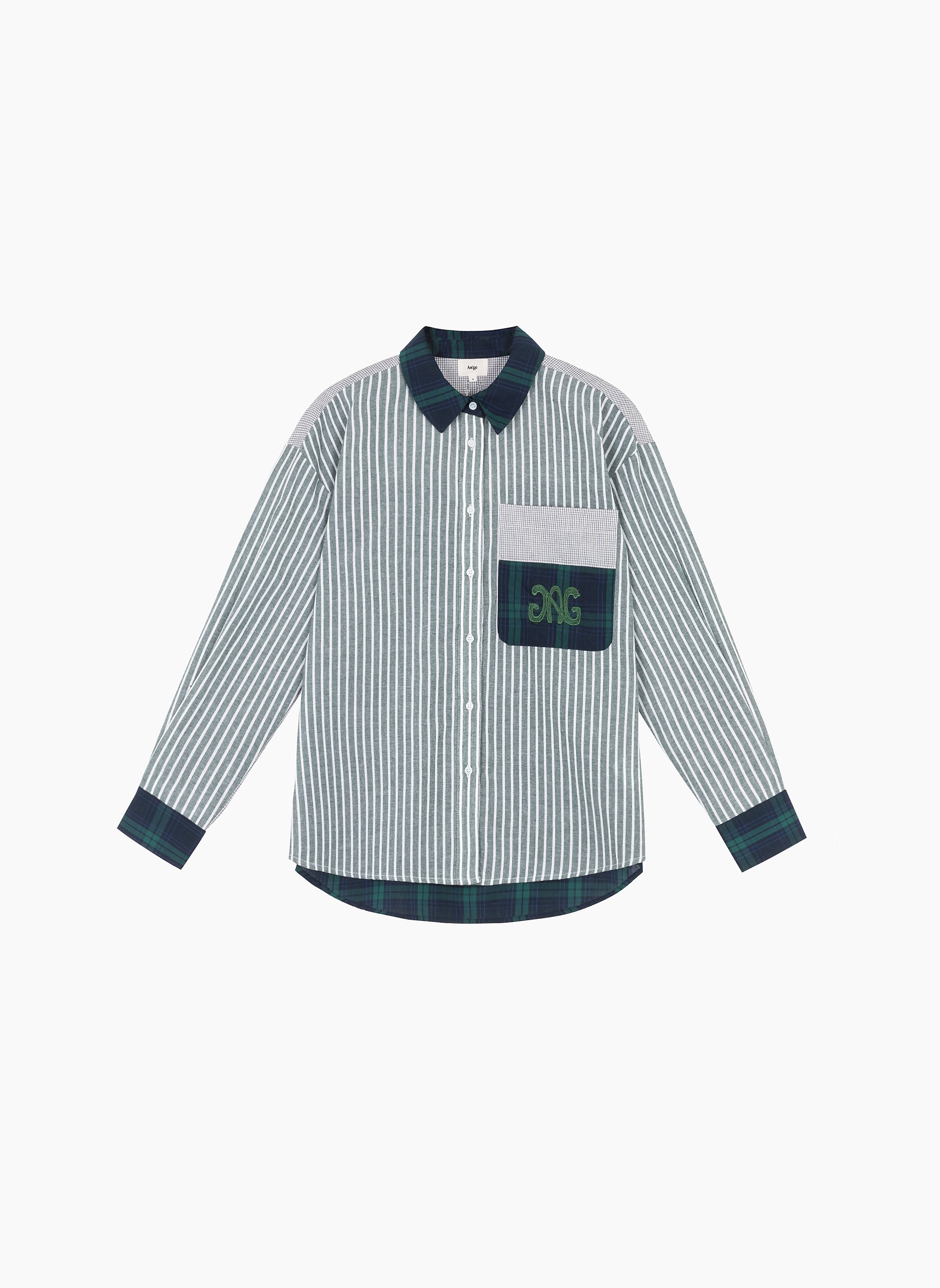 CHEMISE SISSYNA vert