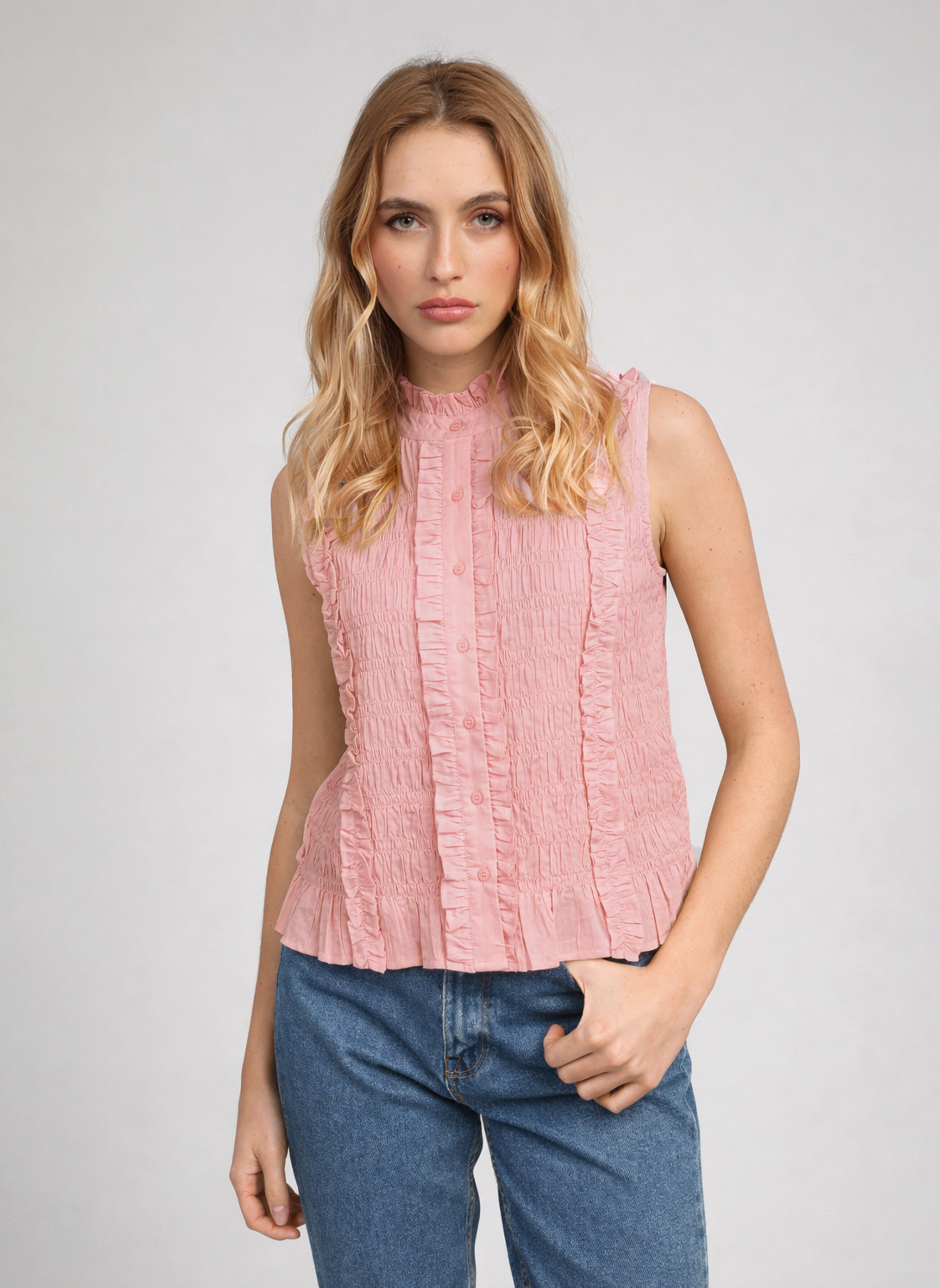 CHEMISE SLOANE rose