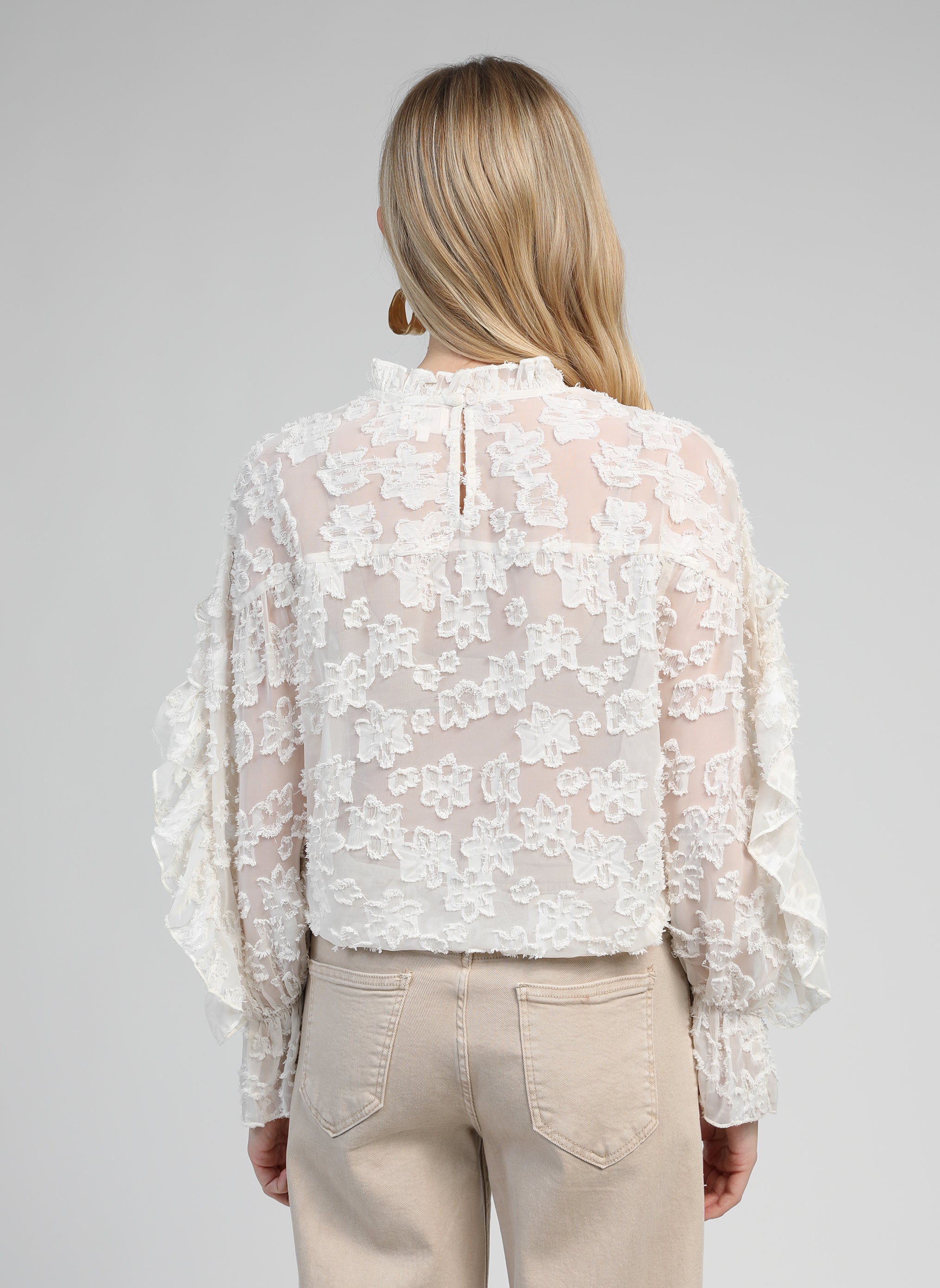 BLOUSE SOELY ecru