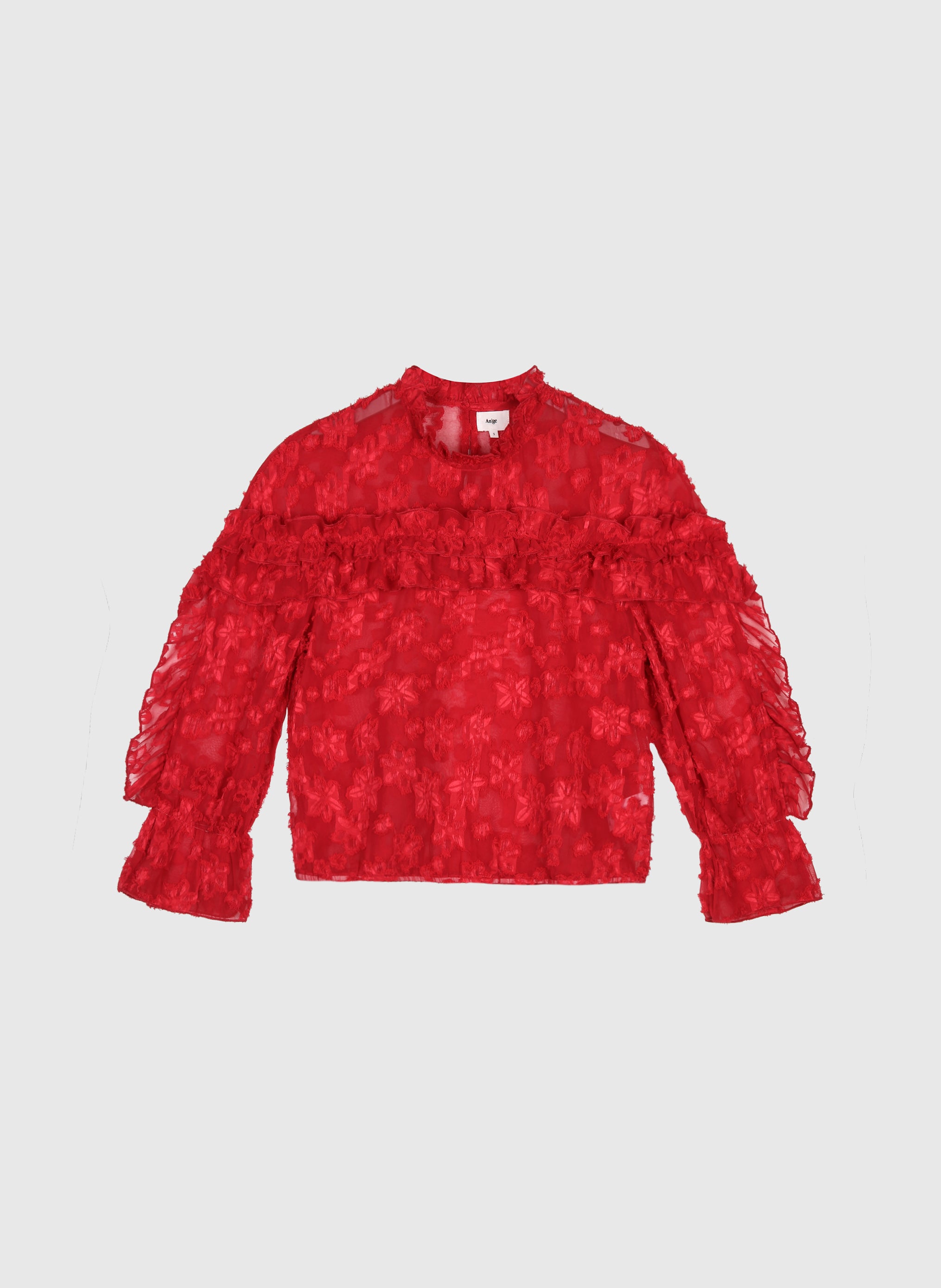 BLOUSE SOELY rouge