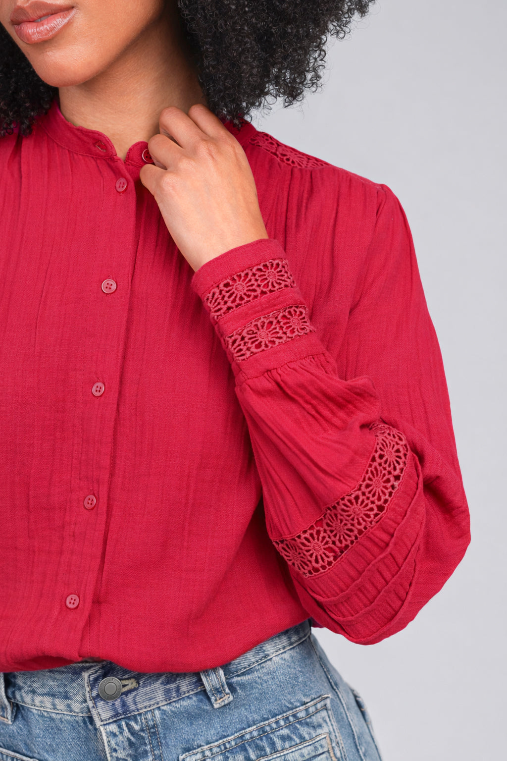 CHEMISE SOJANYLA fuchsia