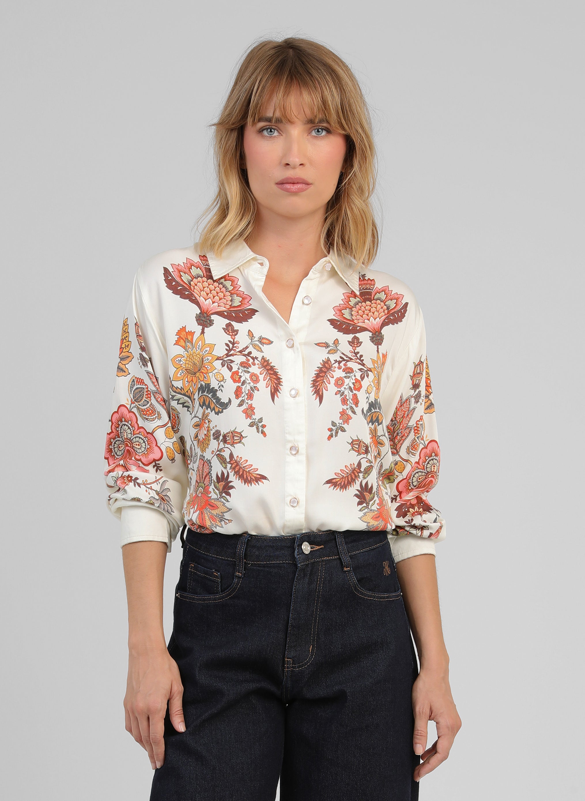 CHEMISE SOLEDAD tangale écru