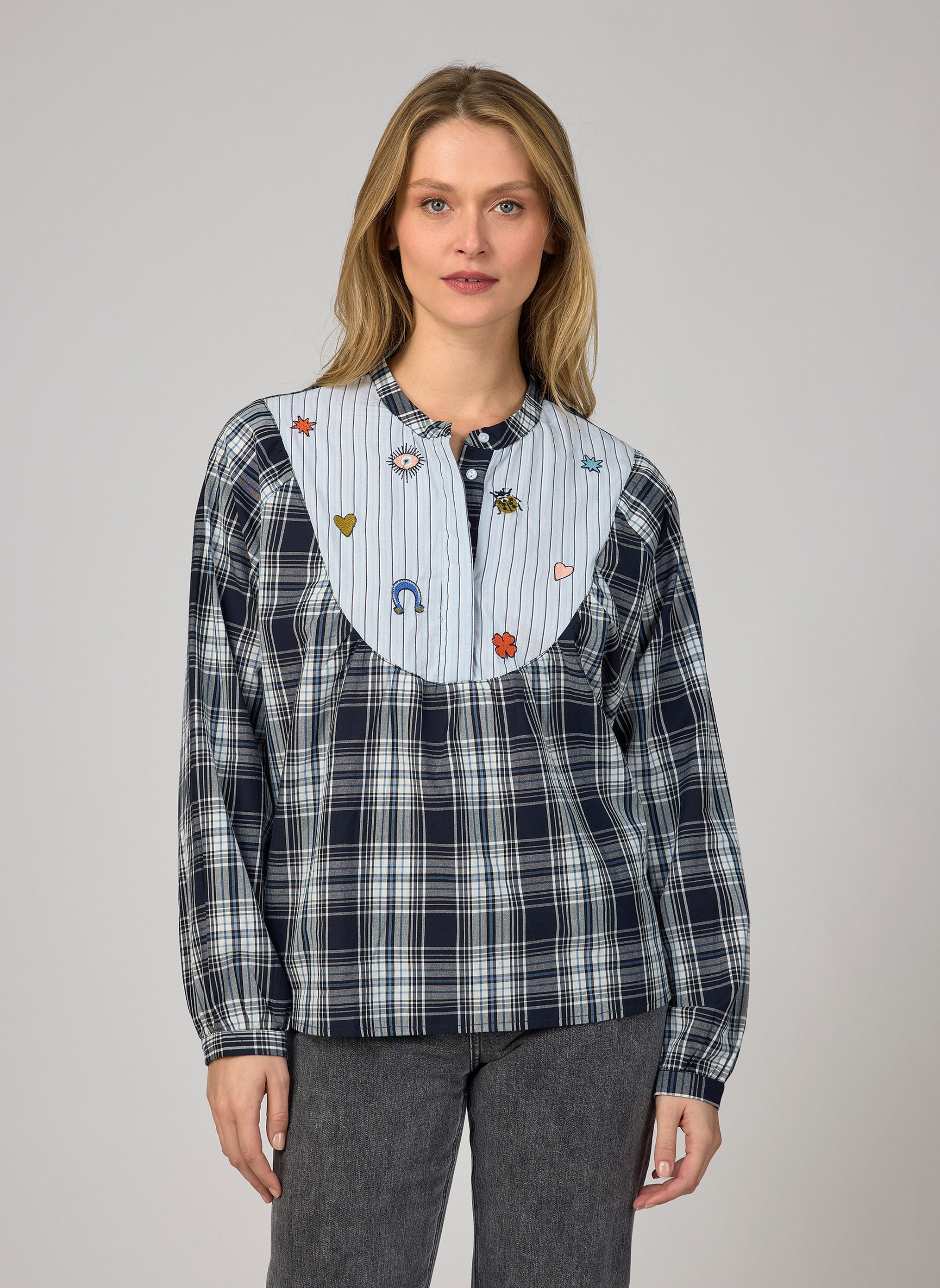 BLOUSE SOMARA bleu