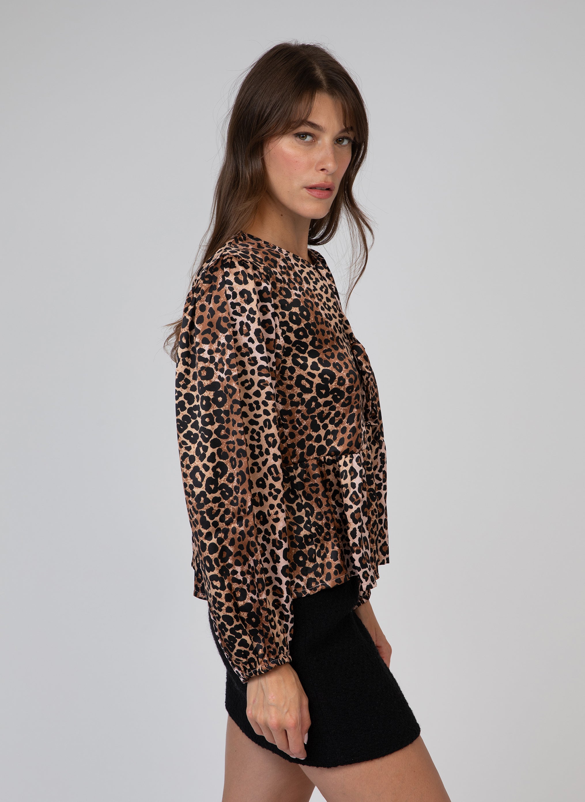 BLOUSE SOMELIE louvy chocolat
