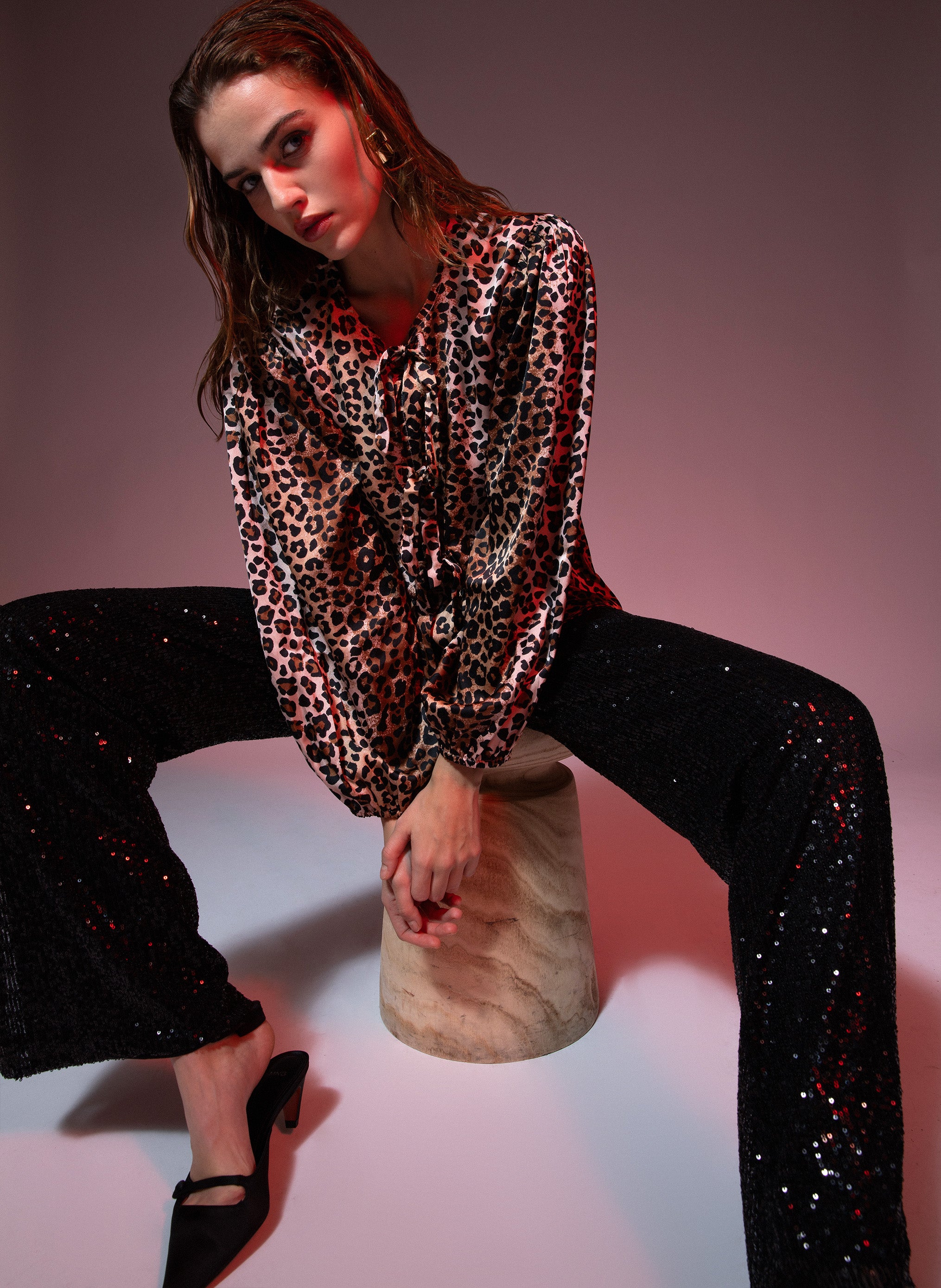 BLOUSE SOMELIE louvy chocolat