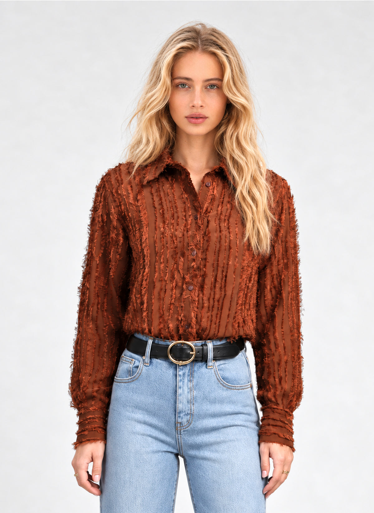 CHEMISE SOPHENA chocolat