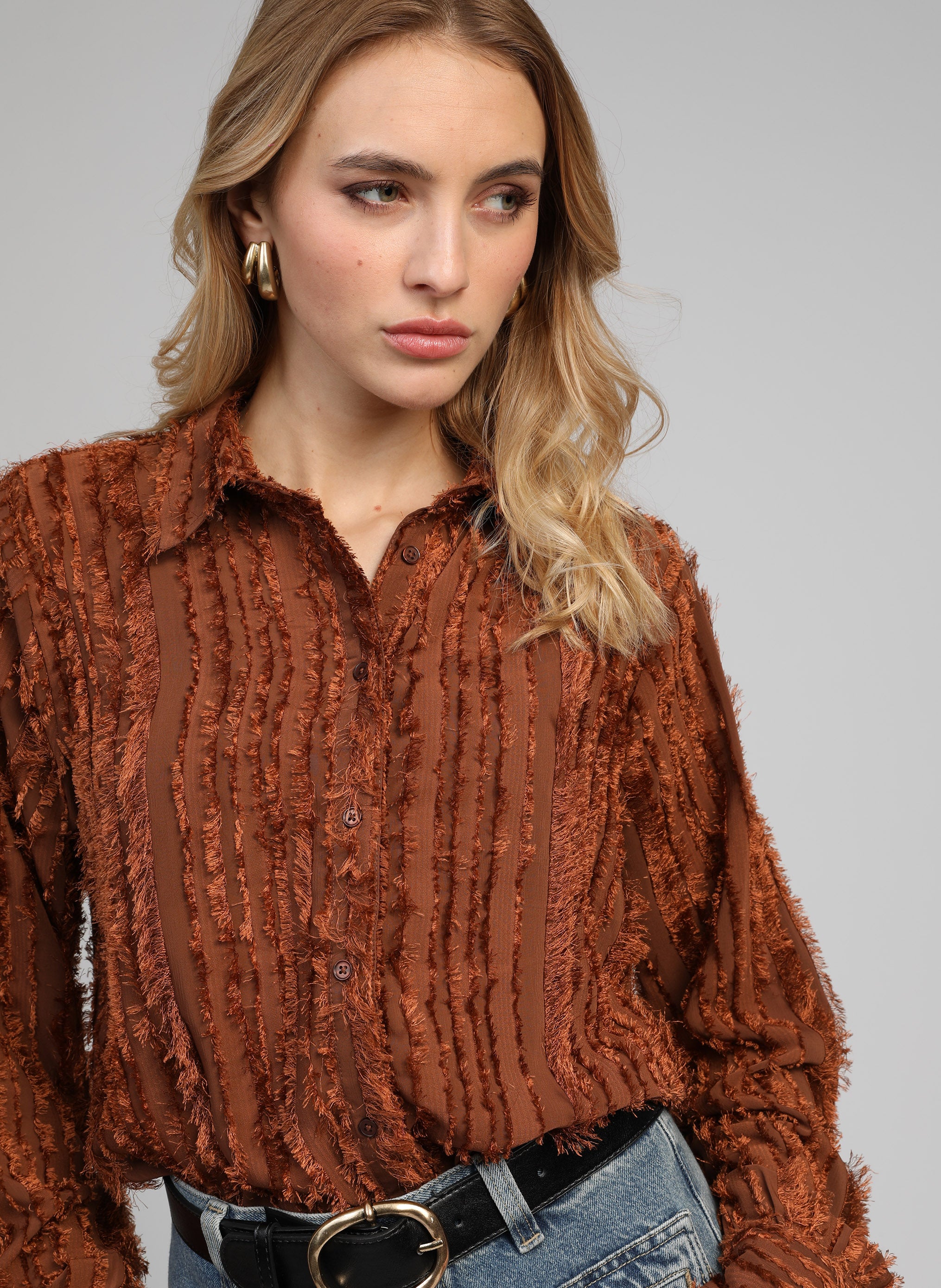 CHEMISE SOPHENA chocolat
