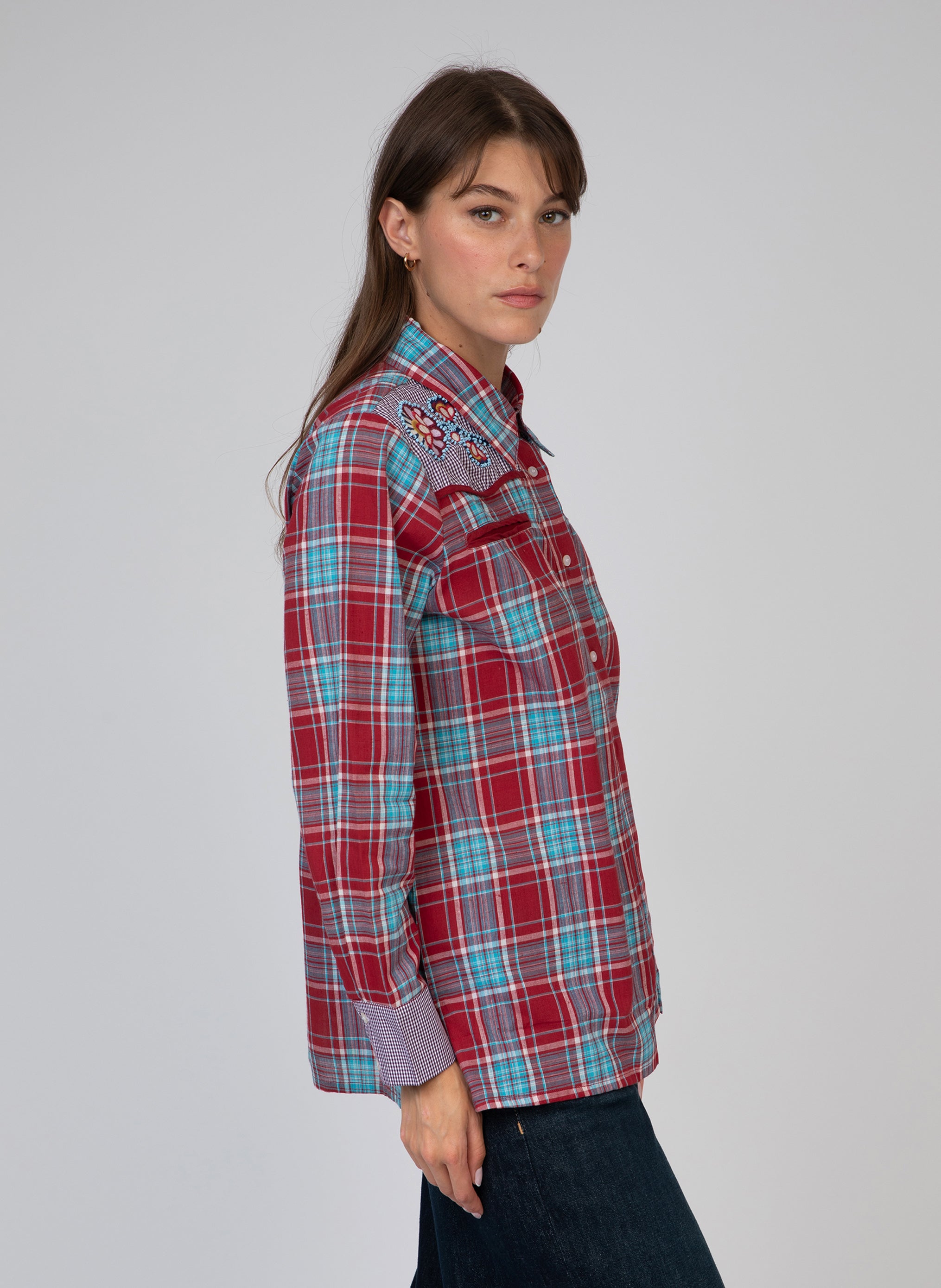 CHEMISE SOTALIE rouge