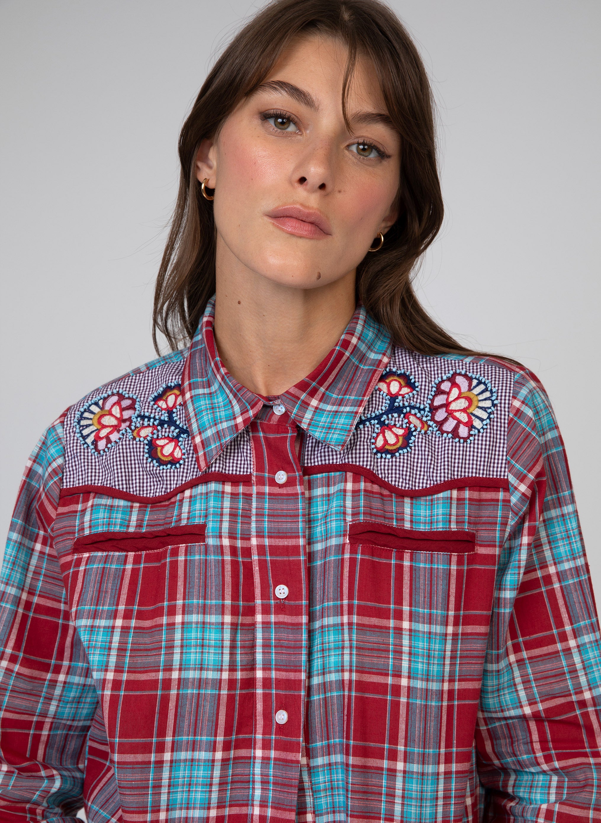 CHEMISE SOTALIE rouge