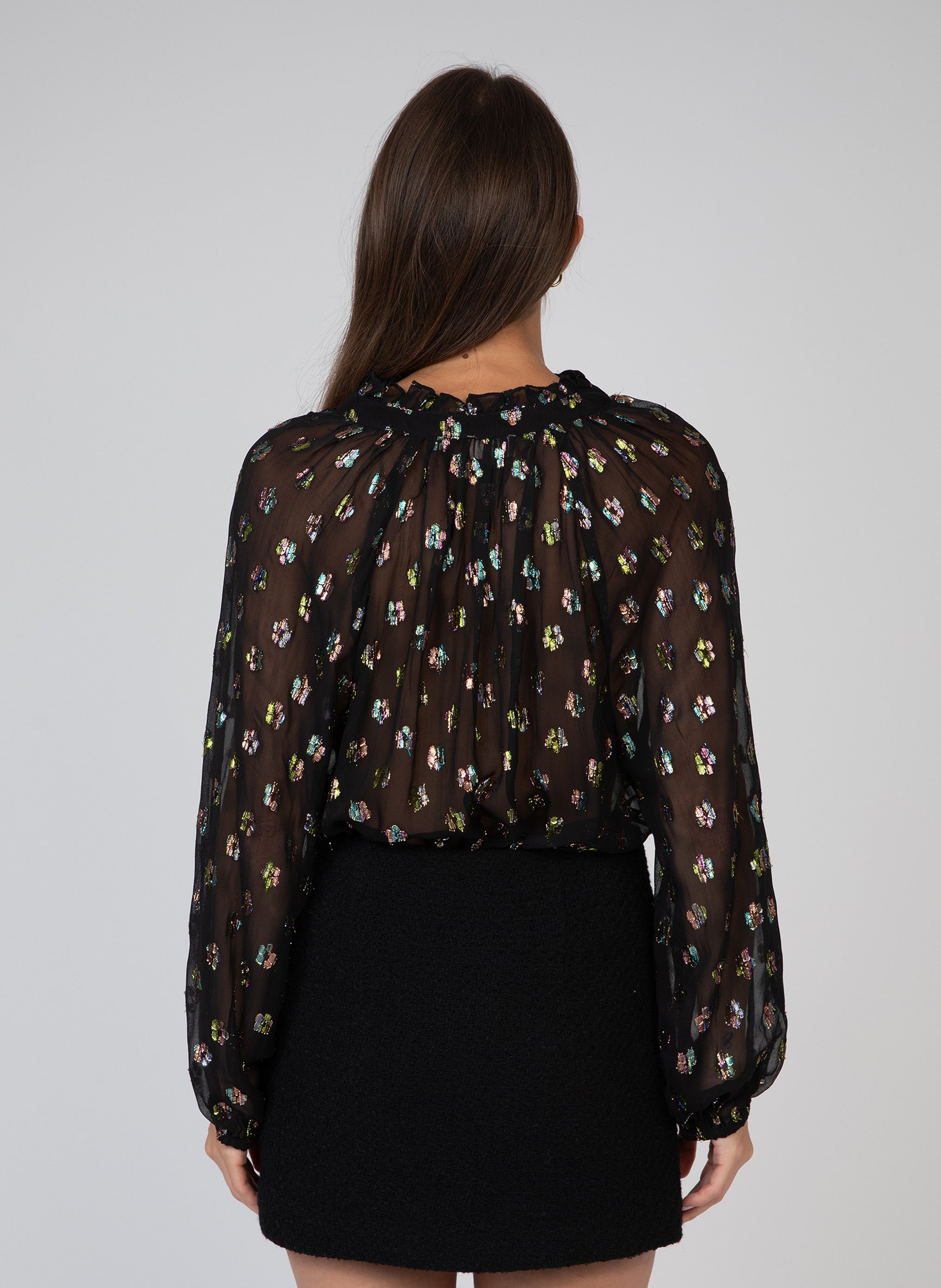 BLOUSE SOUELLA noir